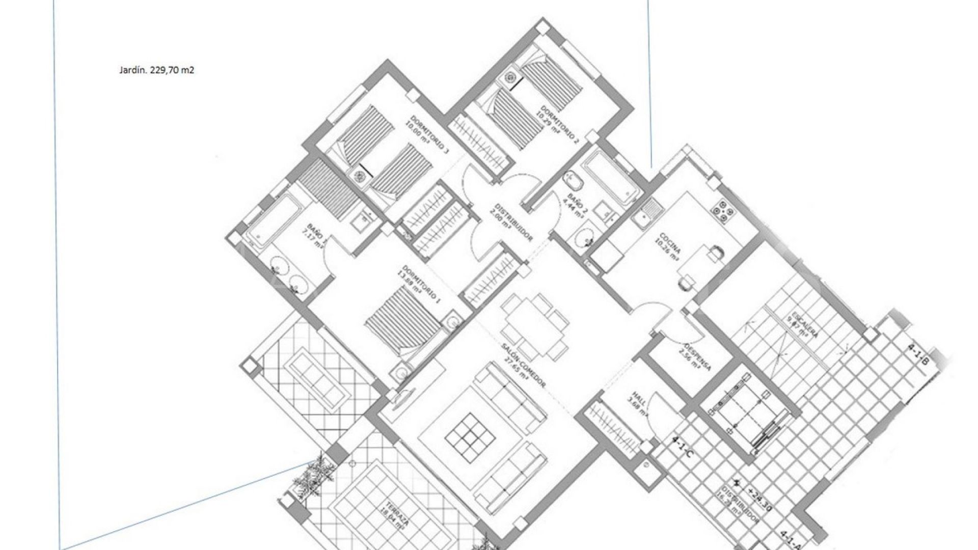 Erdgeschosswohnung for sale in New Golden Mile