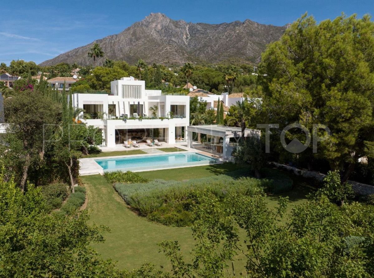 Se vende villa en Marbella Golden Mile de 5 dormitorios