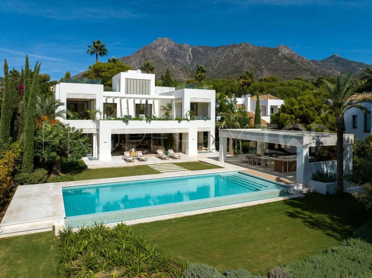 Se vende villa en Marbella Golden Mile de 5 dormitorios