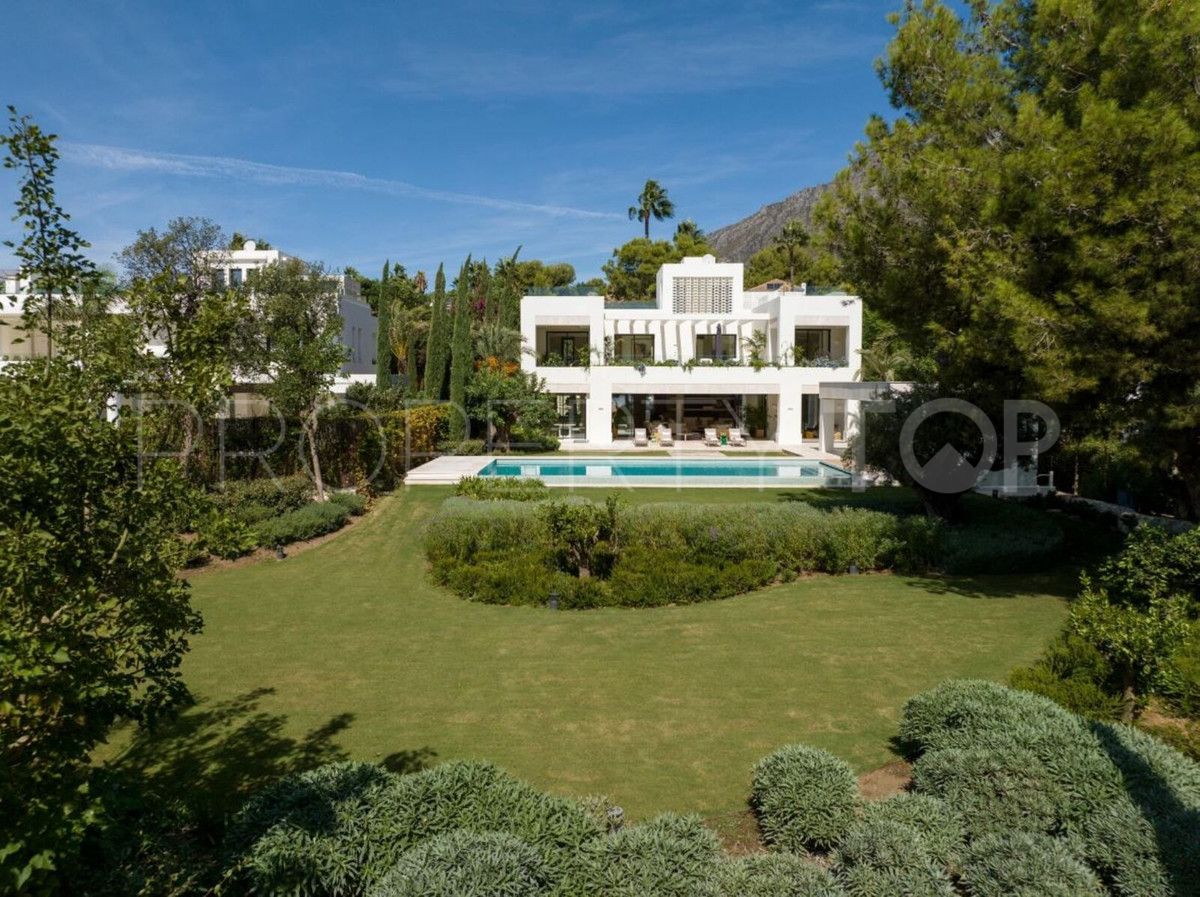 Se vende villa en Marbella Golden Mile de 5 dormitorios