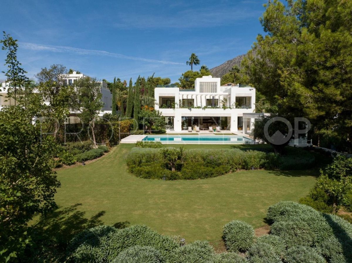 Se vende villa en Marbella Golden Mile de 5 dormitorios