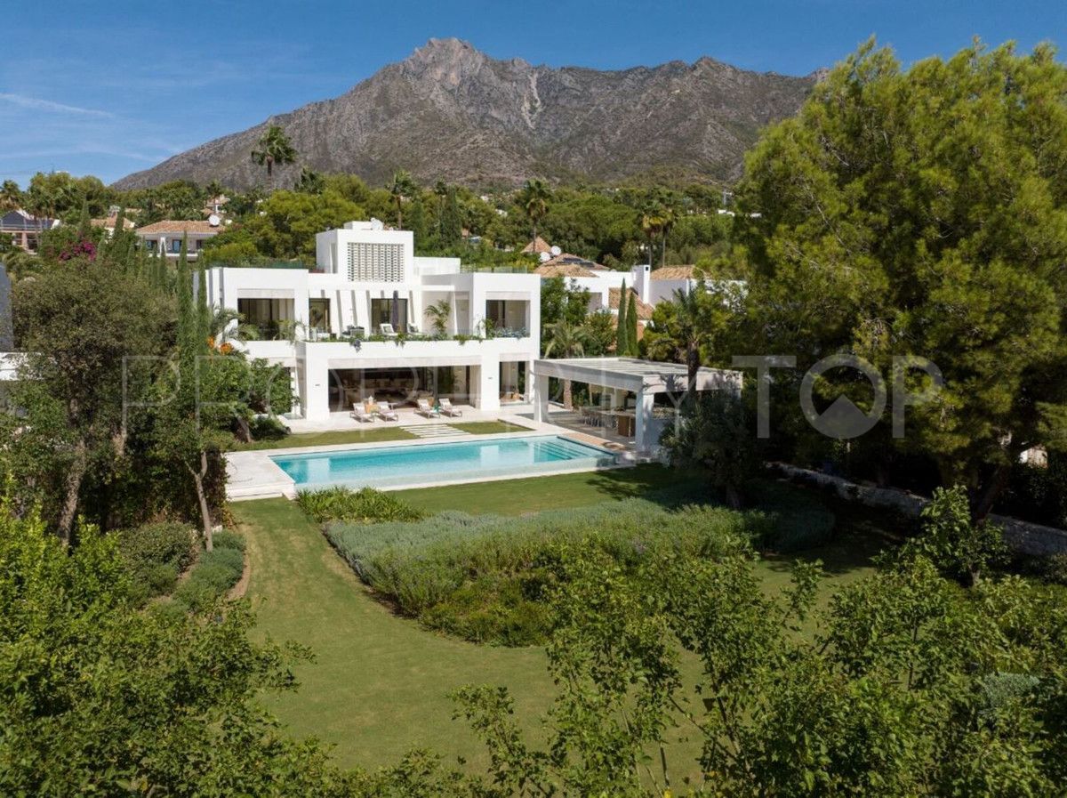 Se vende villa en Marbella Golden Mile de 5 dormitorios