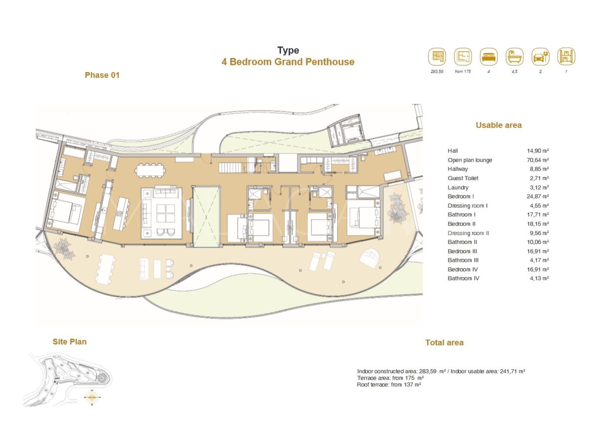 Apartamento planta baja with 2 bedrooms a la venta in Benahavis