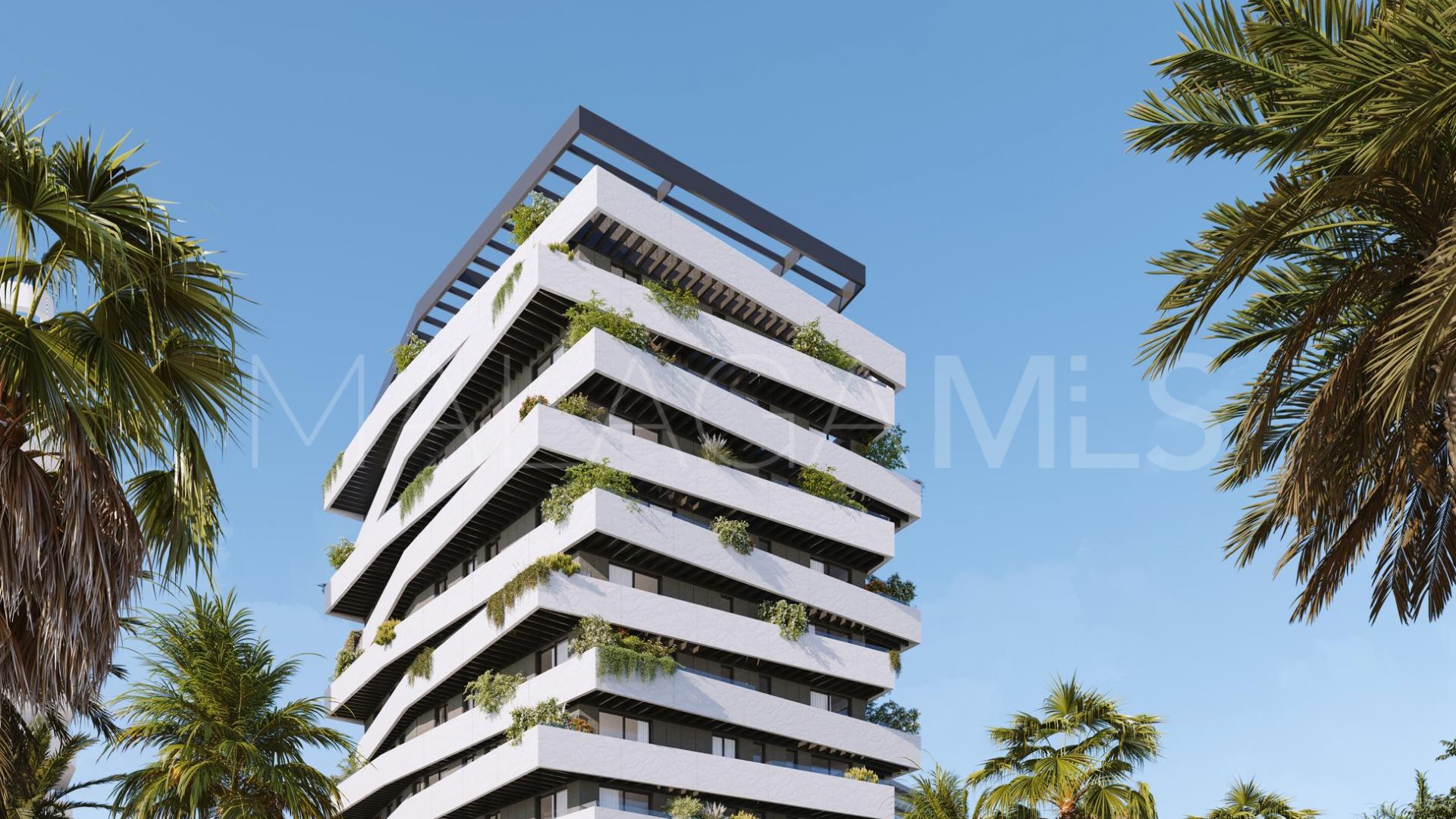 Duplex penthouse for sale in Malaga
