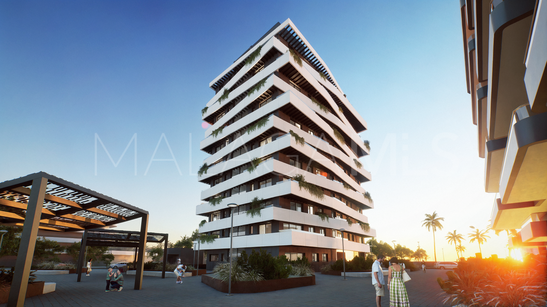 Duplex penthouse for sale in Malaga