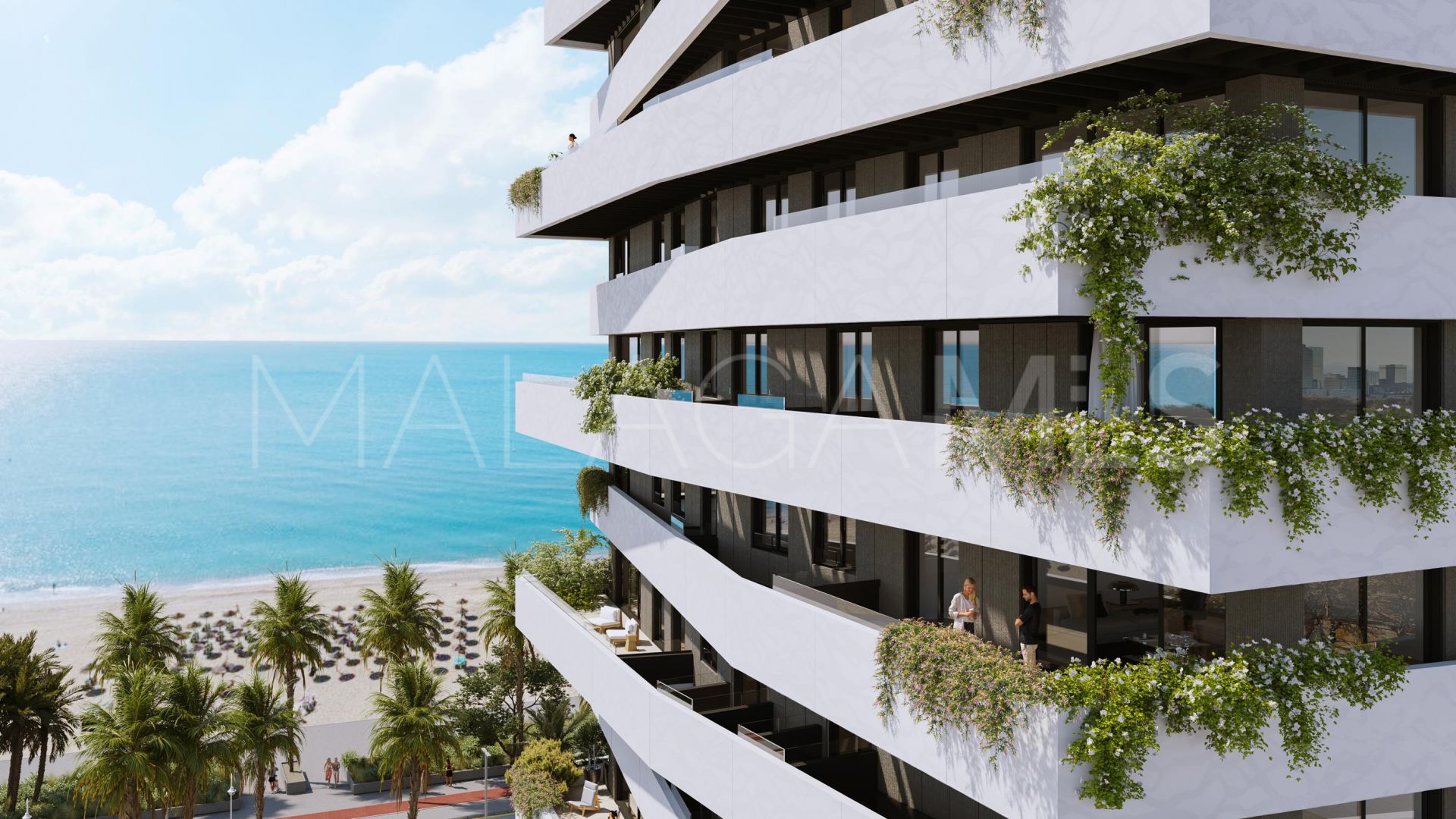 Duplex penthouse for sale in Malaga