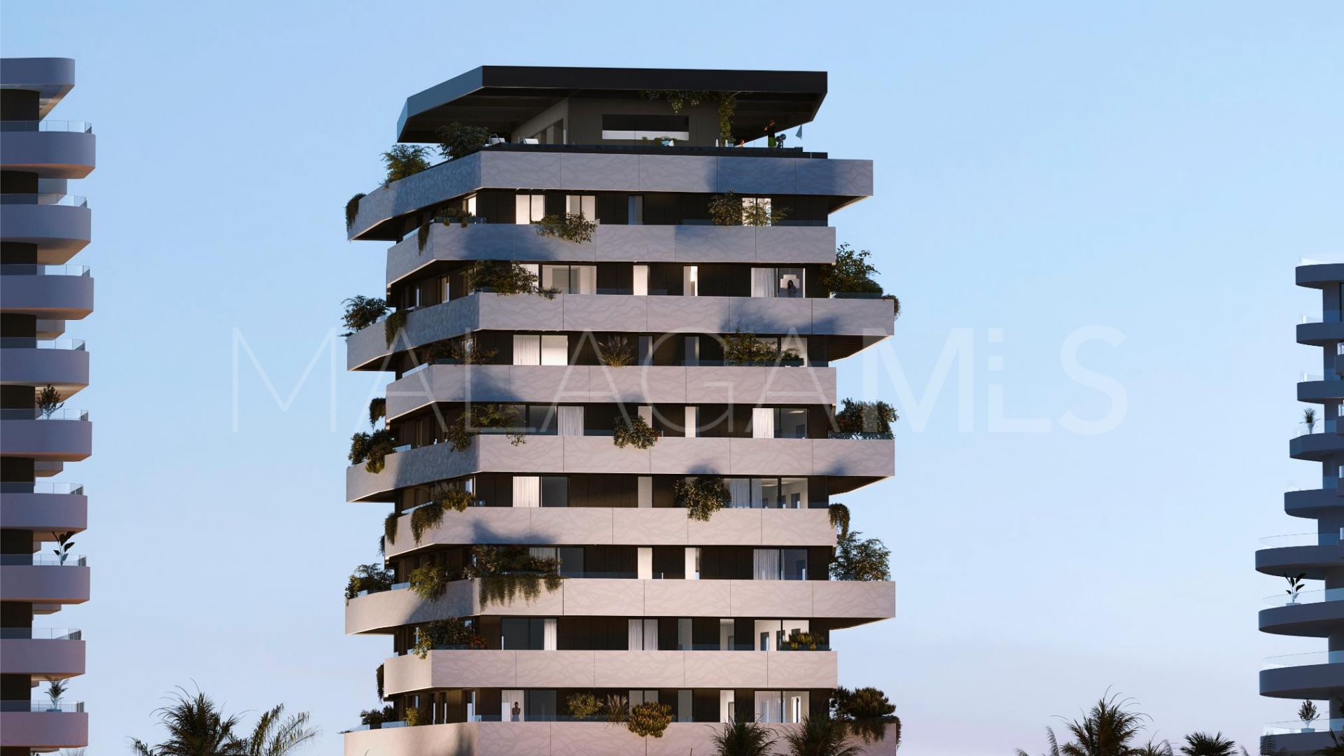 Duplex penthouse for sale in Malaga