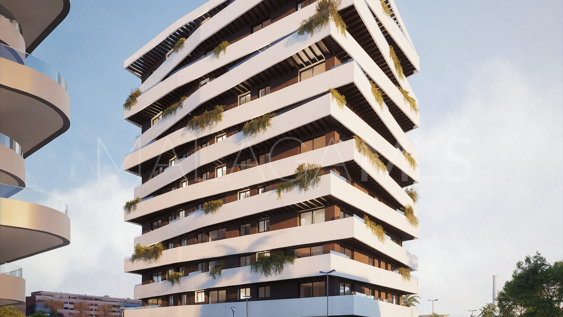 Duplex penthouse for sale in Malaga