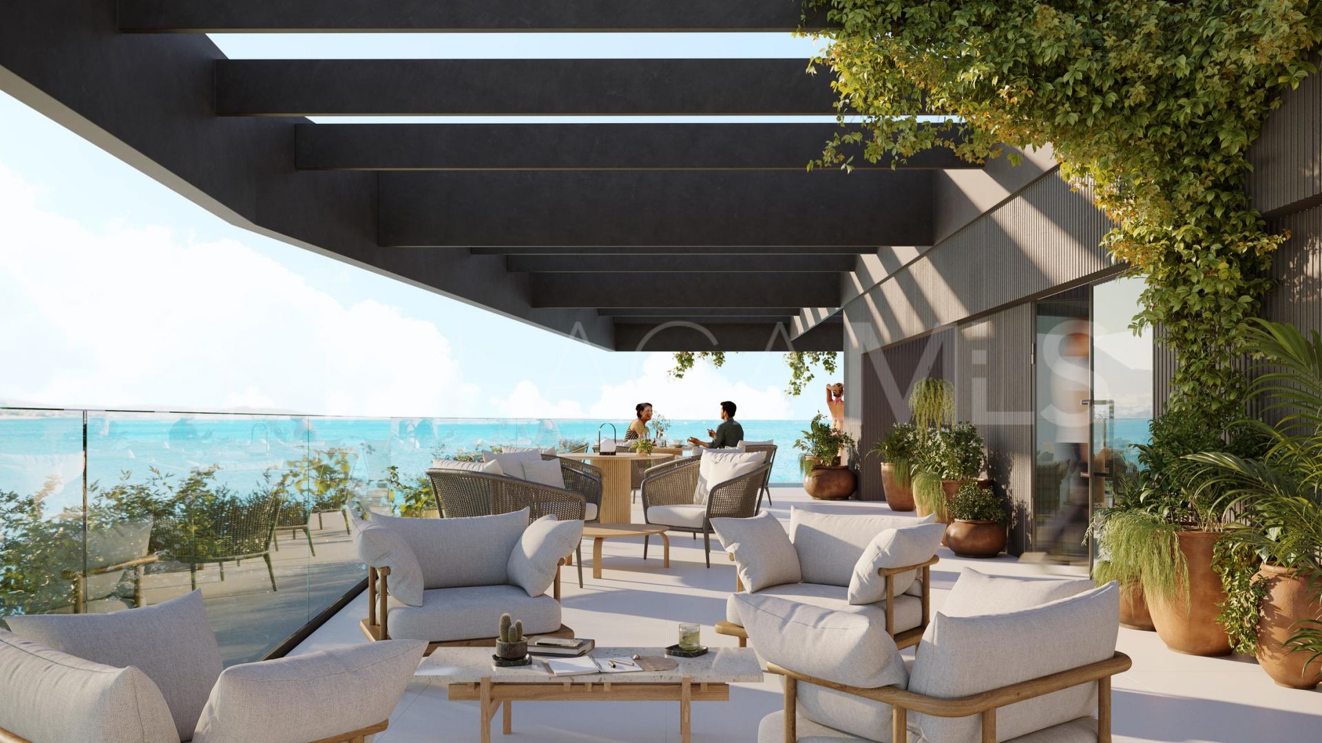 Duplex penthouse for sale in Malaga