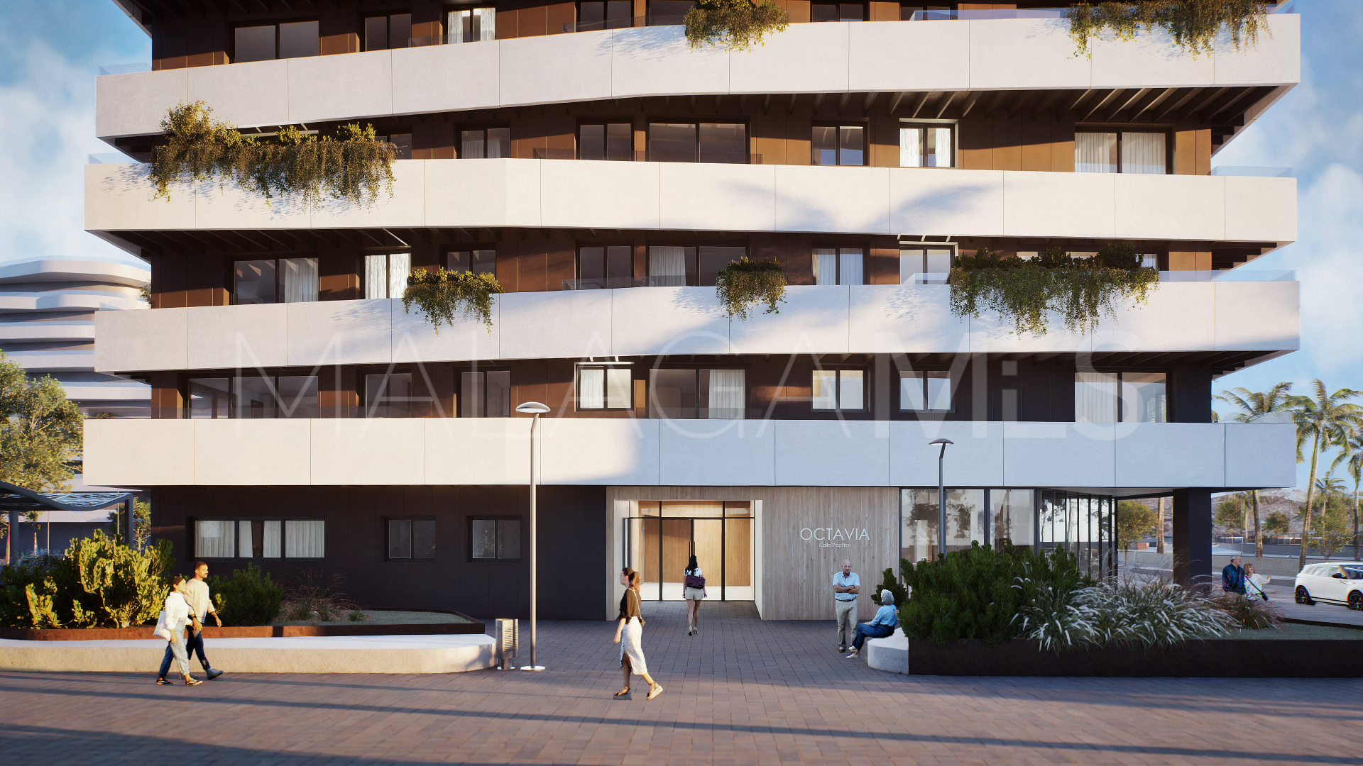 Duplex penthouse for sale in Malaga
