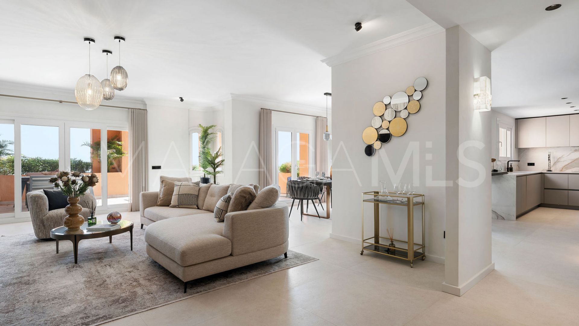 Duplex penthouse for sale in Les Belvederes