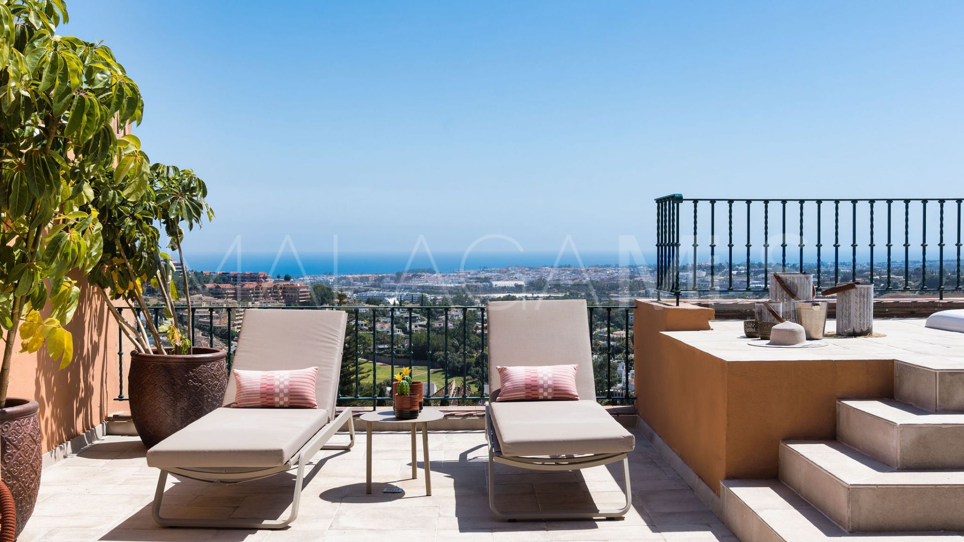 Duplex penthouse for sale in Les Belvederes