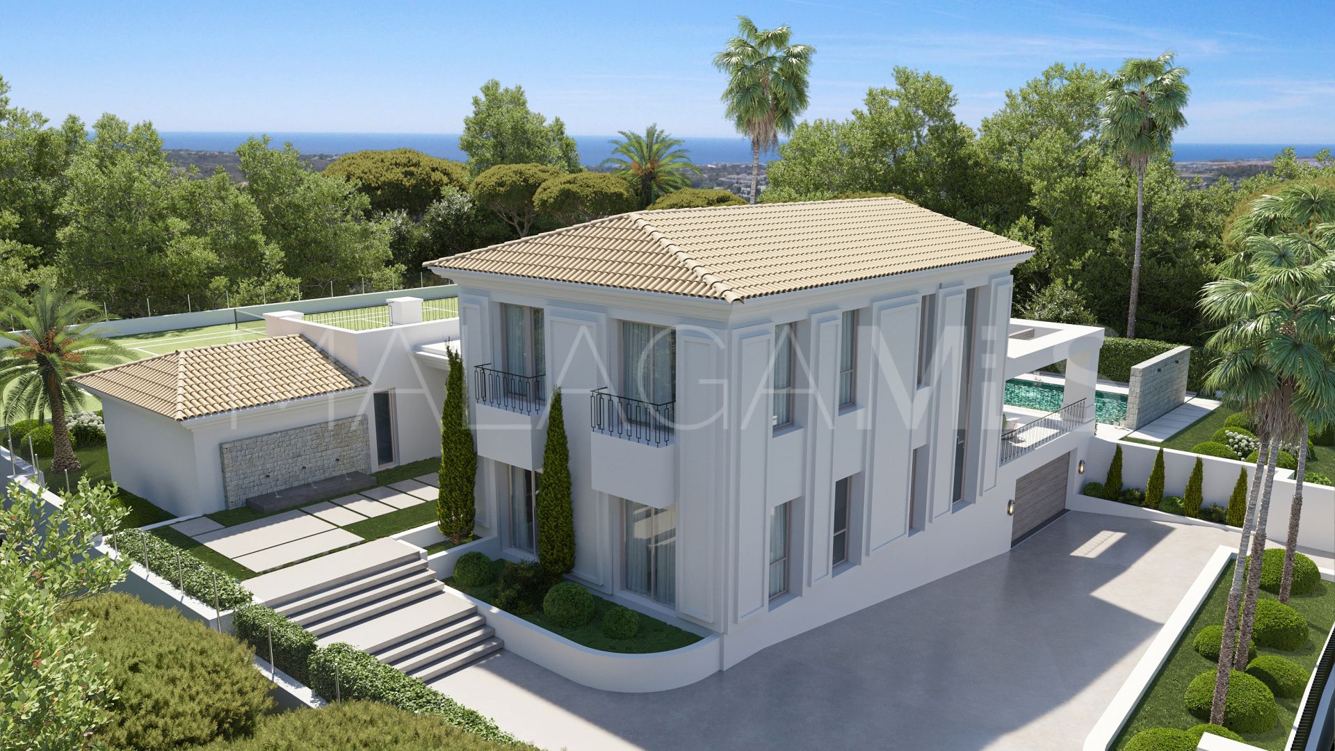 Marbella Golden Mile, villa with 7 bedrooms for sale