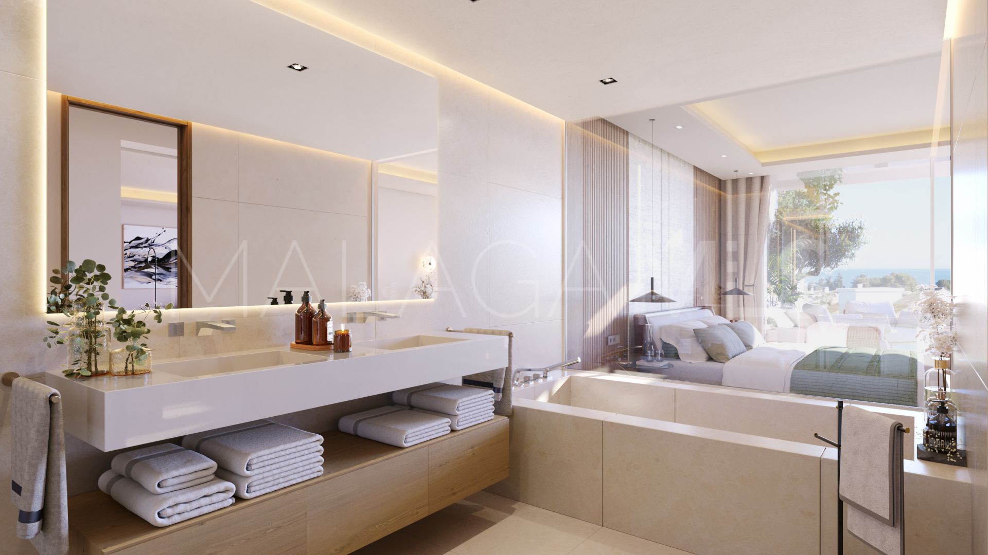 4 bedrooms duplex penthouse in Marbella Golden Mile for sale