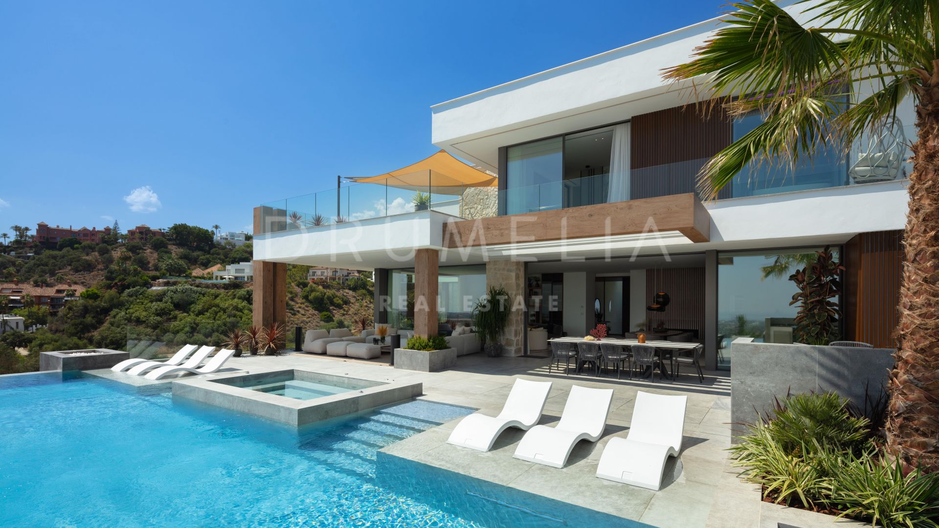 State-of-the-art contemporary villa with panoramic sea views in The ...
