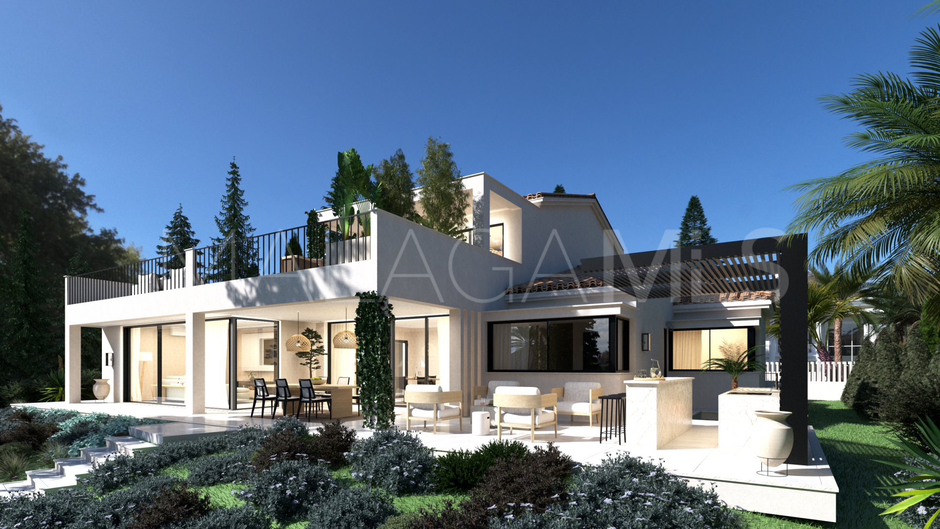 Buy villa in Elviria with 4 bedrooms
