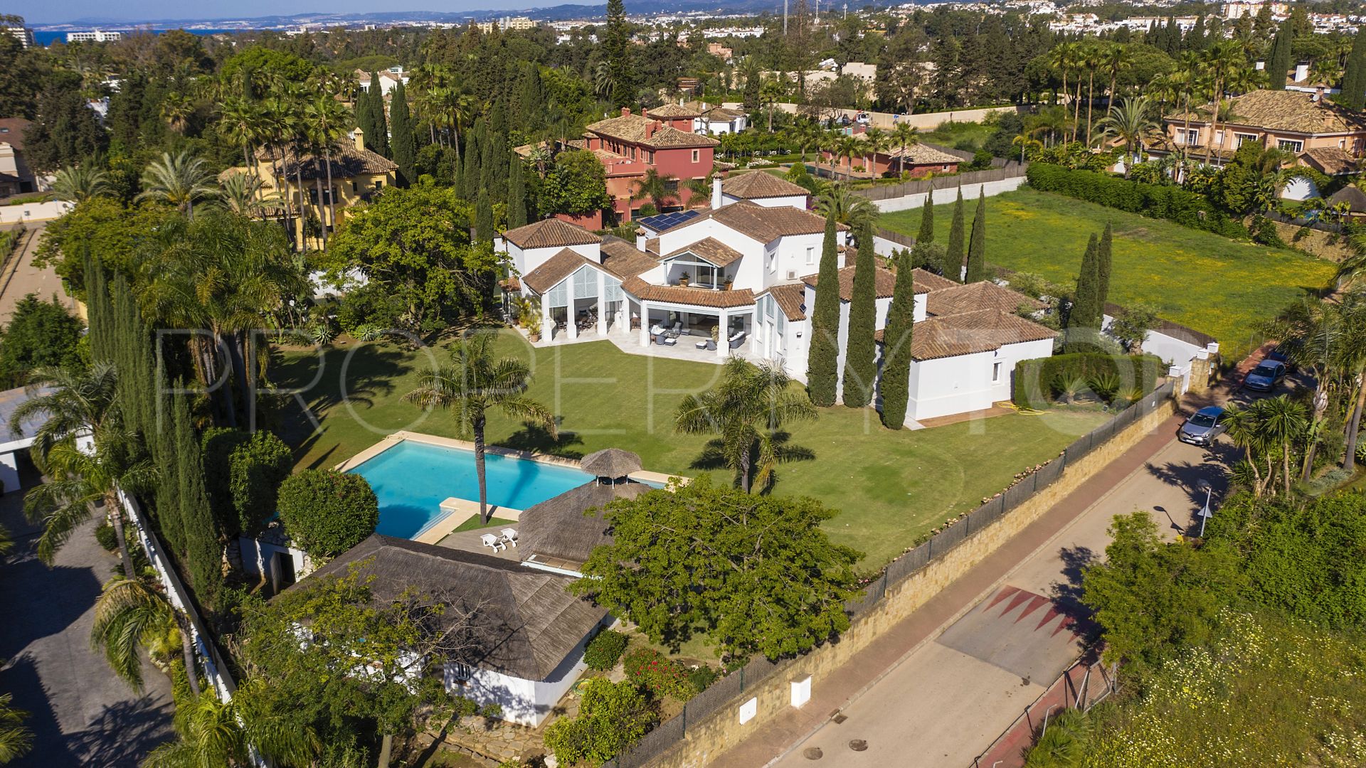 Se vende villa en Guadalmina Baja con 7 dormitorios