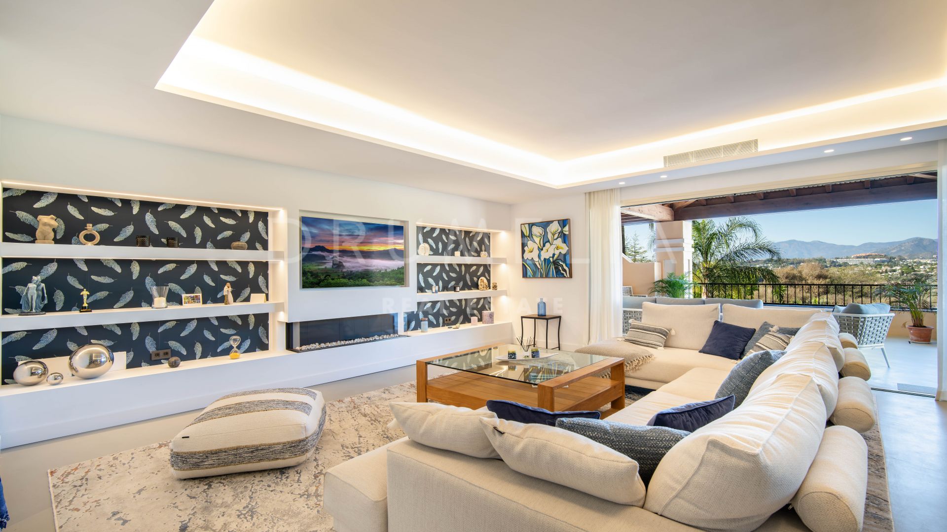 View of Penthouses for sale in Marbella Golden Mile