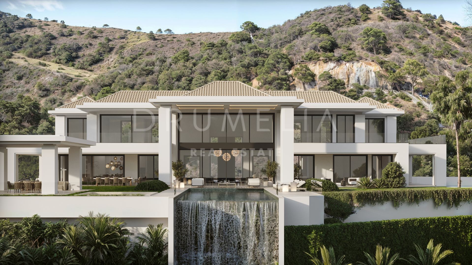 Villa Selini - Außerplanmäßiges Projekt einer Luxusvilla zum Verkauf in La Zagaleta, Benahavis.