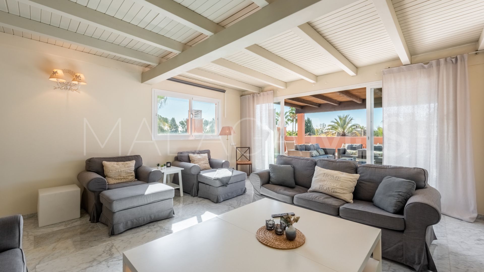 Duplex penthouse for sale in Guadalmina Baja