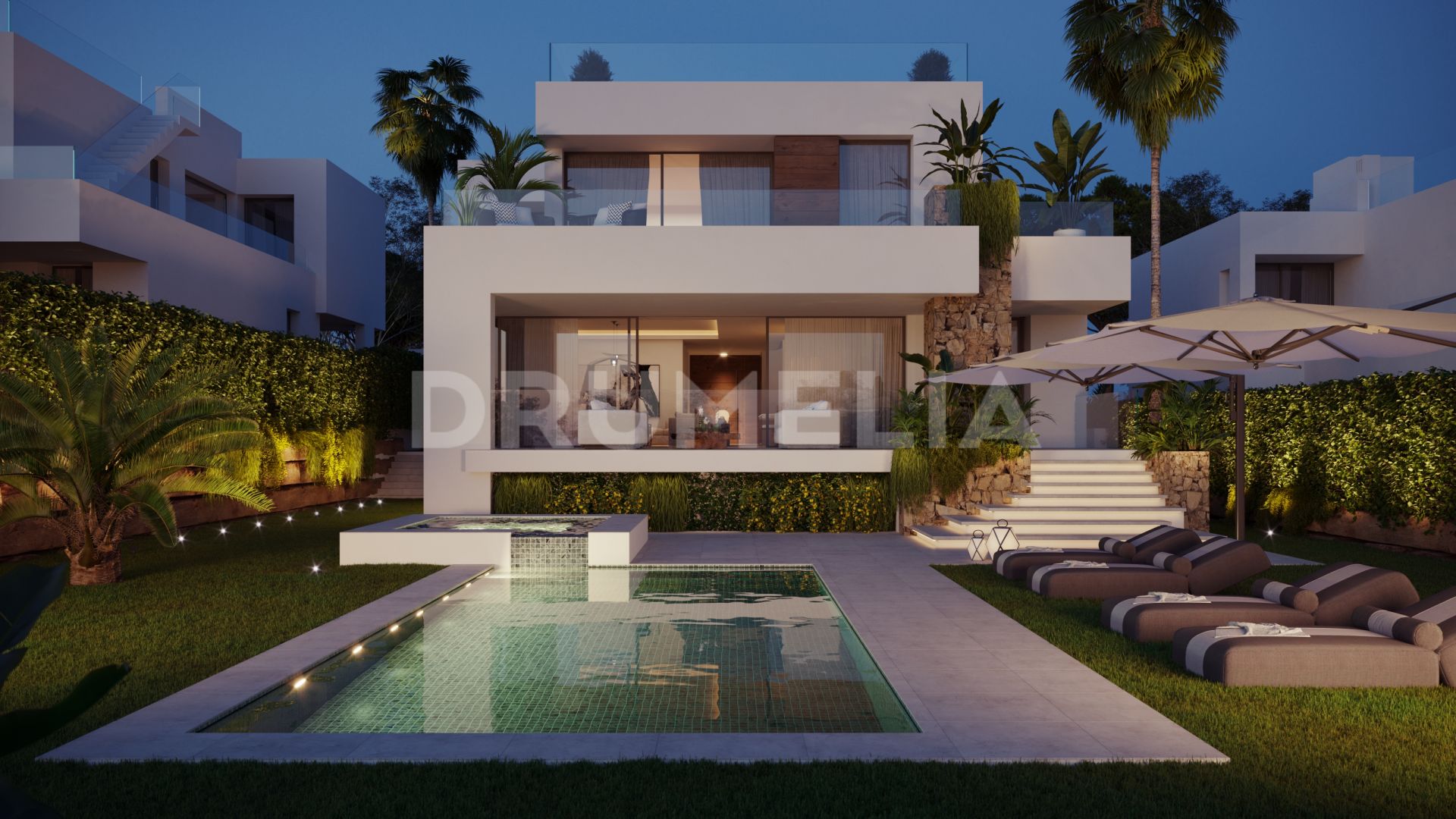 Luxury Modern House in Chic New Development, Marbella's Golden Mile (Project)
