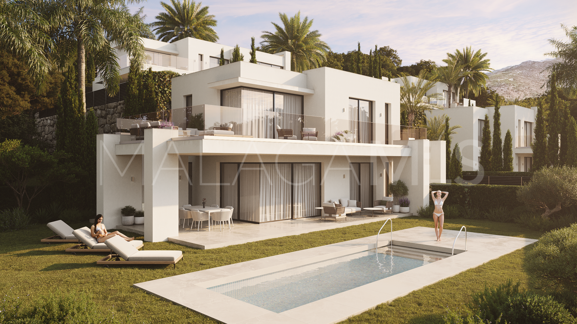 For sale Mijas Pueblo villa with 4 bedrooms