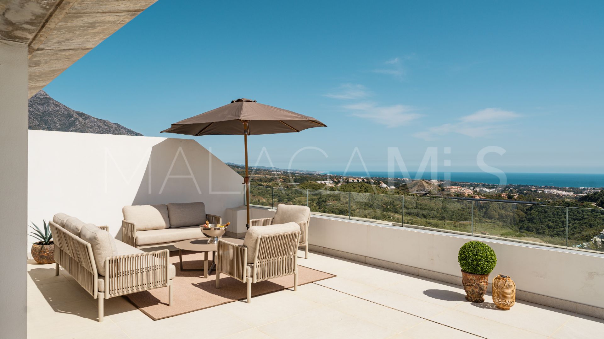 Tvåvånings takvåning for sale in Real de La Quinta