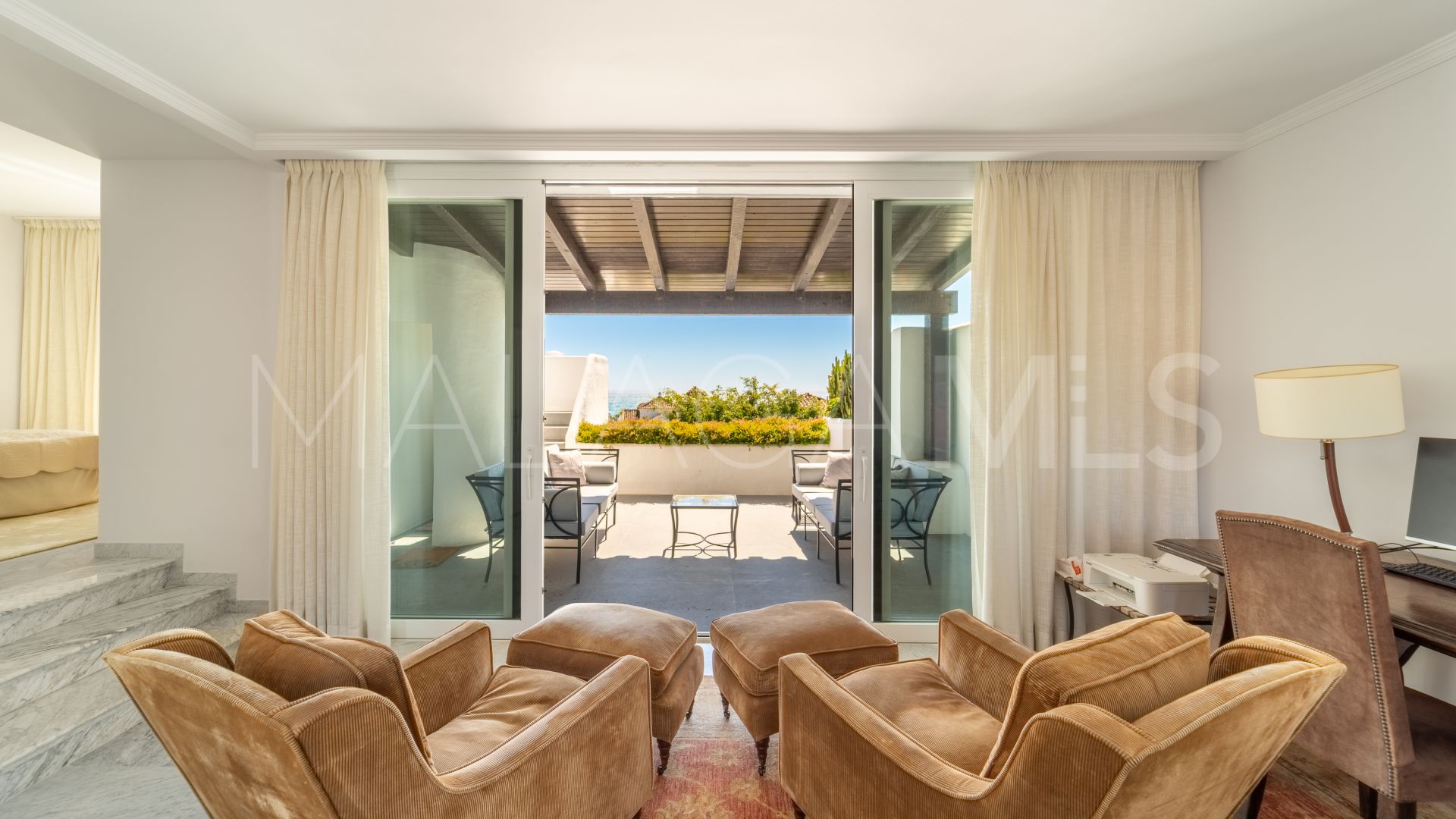 3 bedrooms Marina Puente Romano duplex penthouse for sale