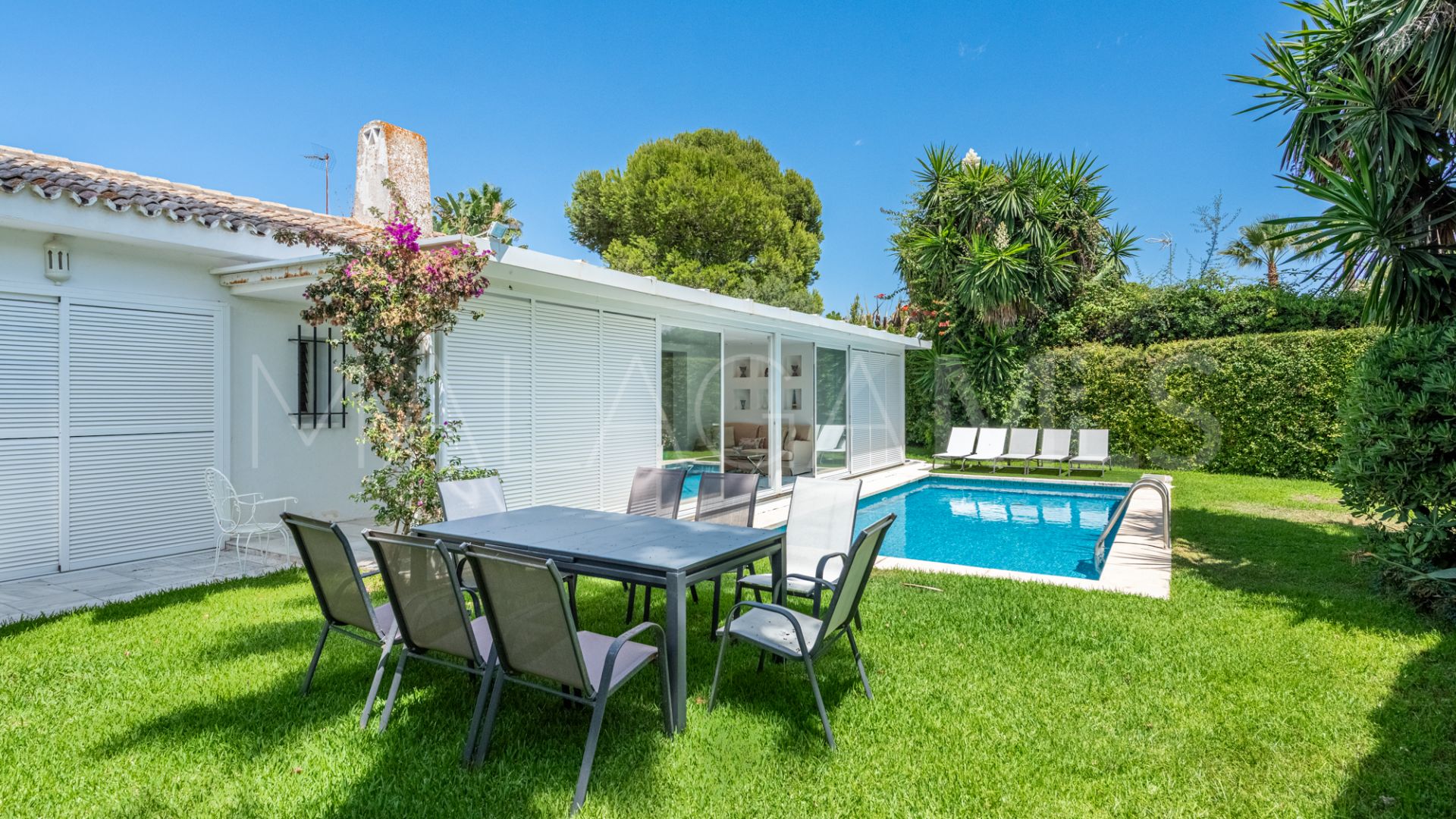 For sale Los Monteros semi detached villa with 7 bedrooms