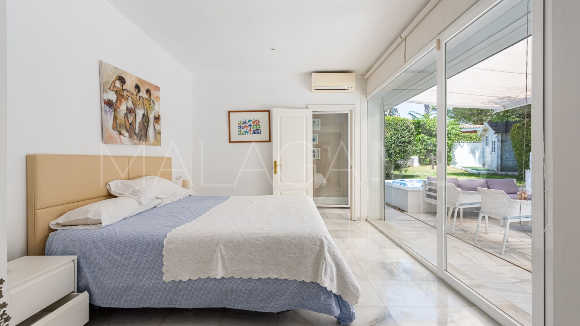 For sale Los Monteros semi detached villa with 7 bedrooms
