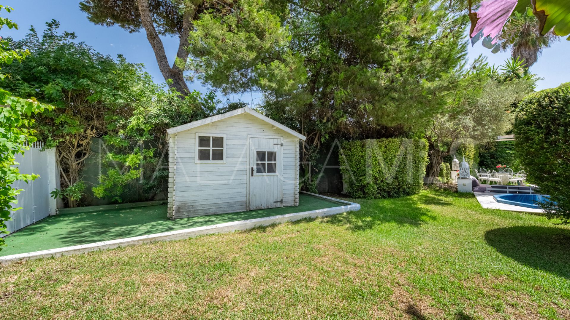 For sale Los Monteros semi detached villa with 7 bedrooms