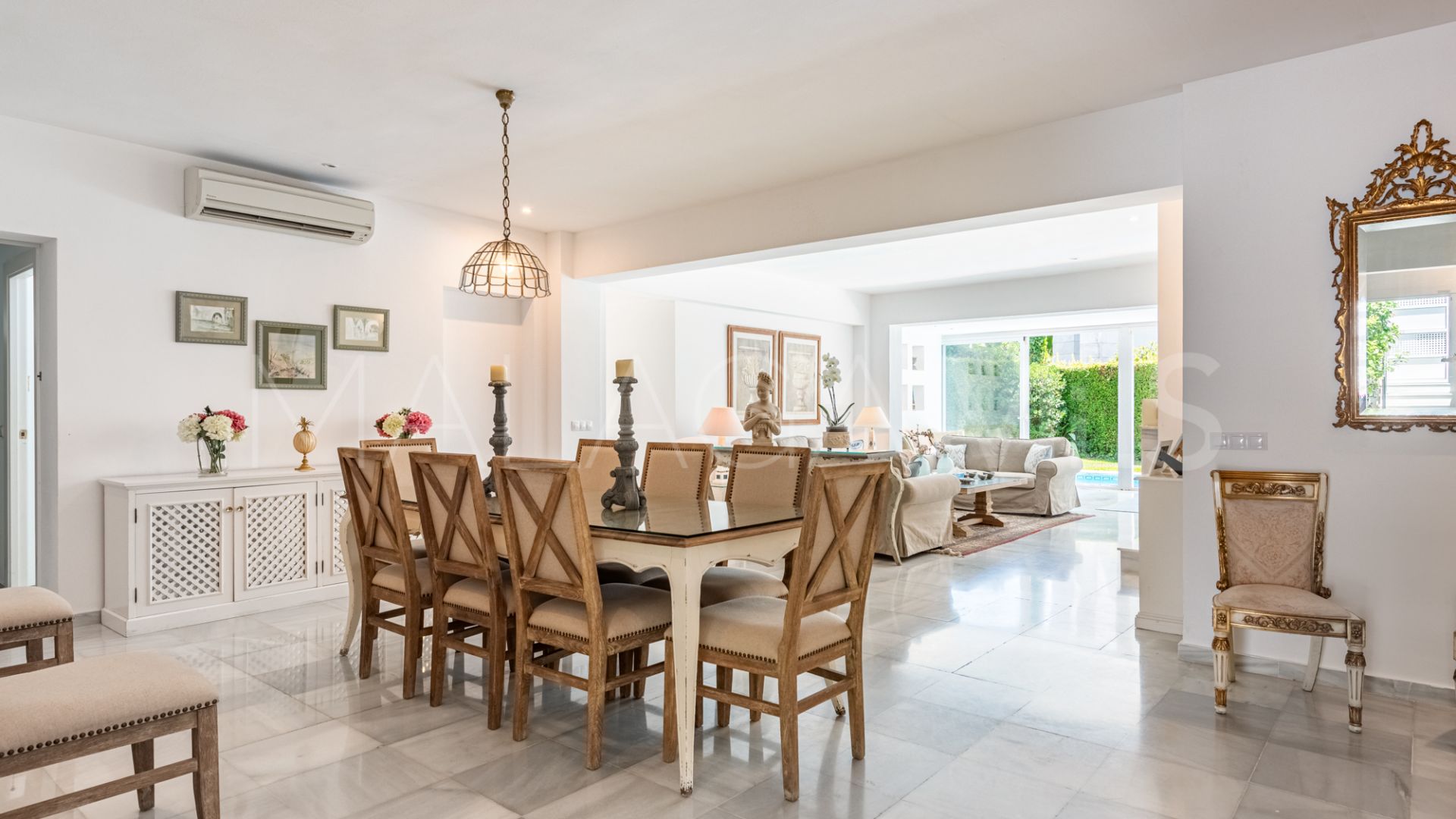 For sale Los Monteros semi detached villa with 7 bedrooms