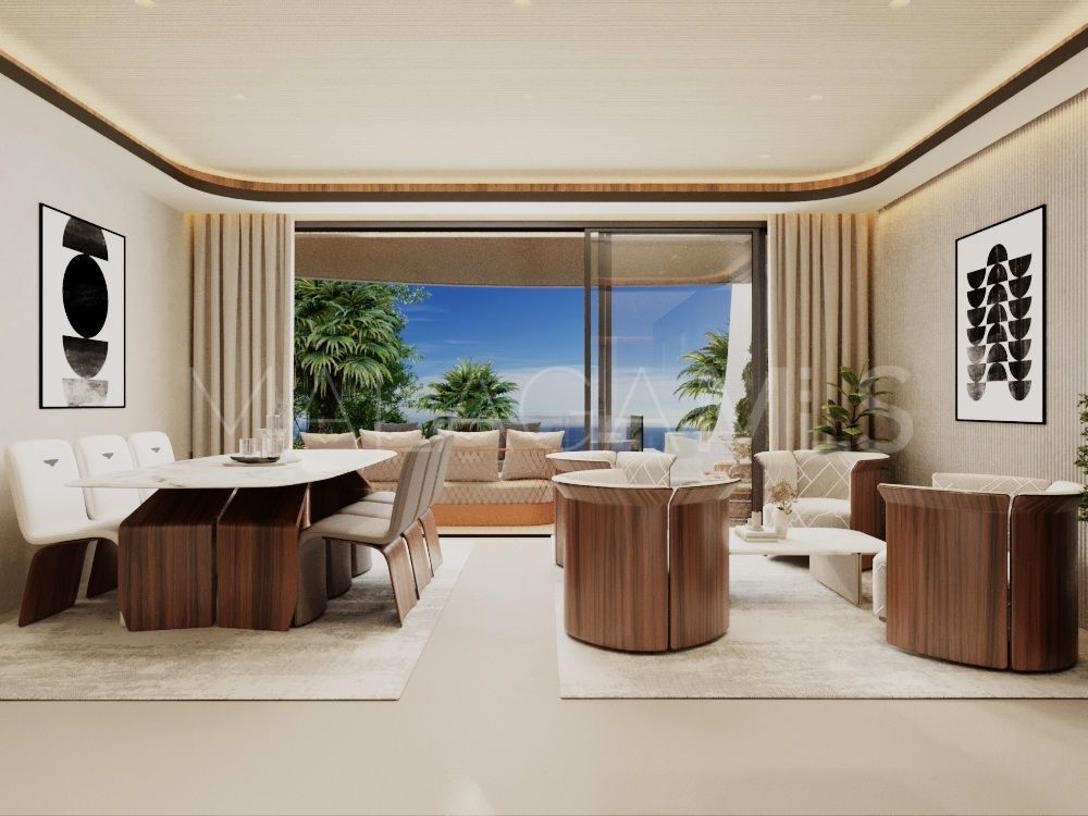 For sale duplex penthouse with 3 bedrooms in Marbella Golden Mile