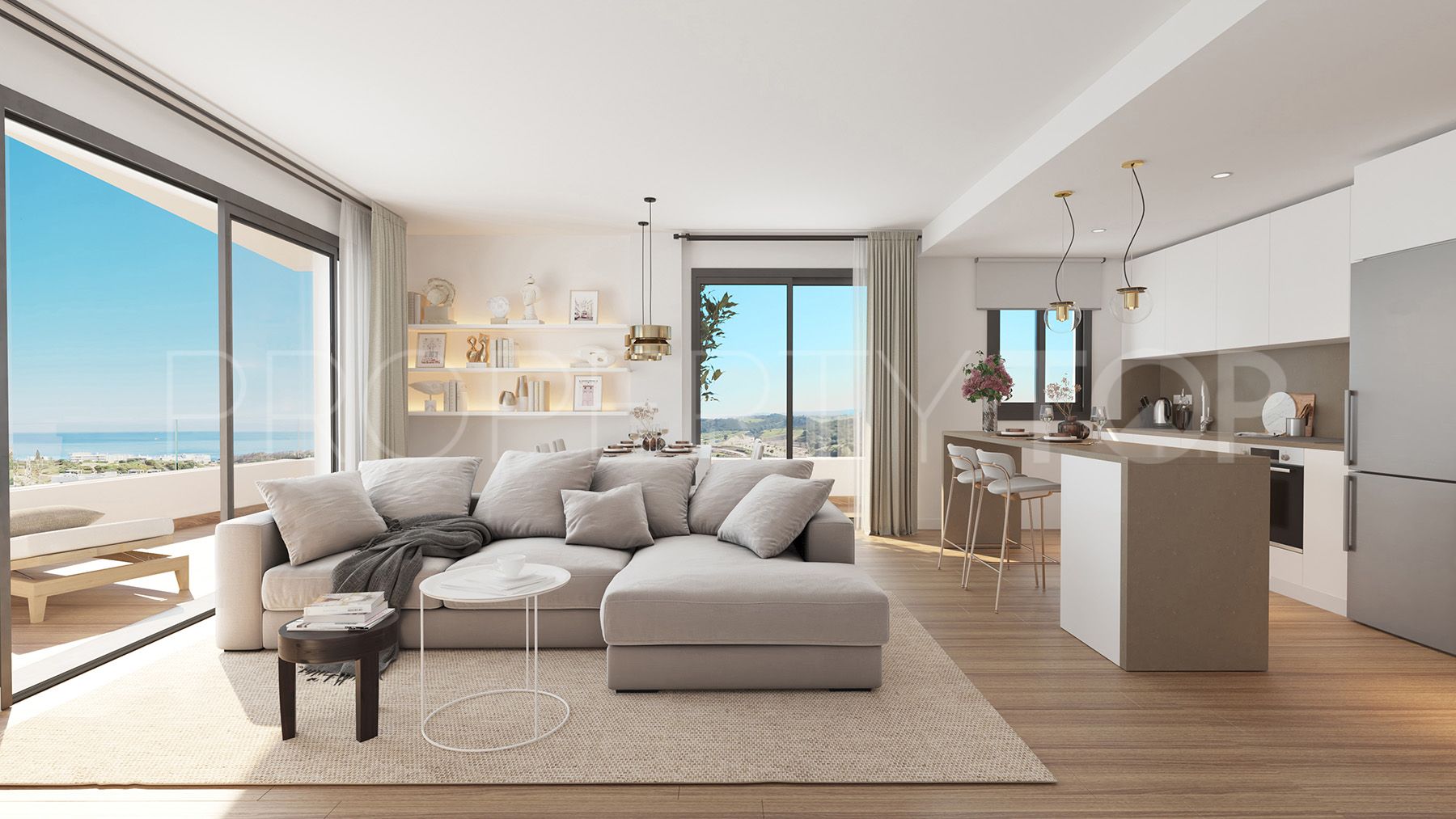 Comprar apartamento con 4 dormitorios en Estepona