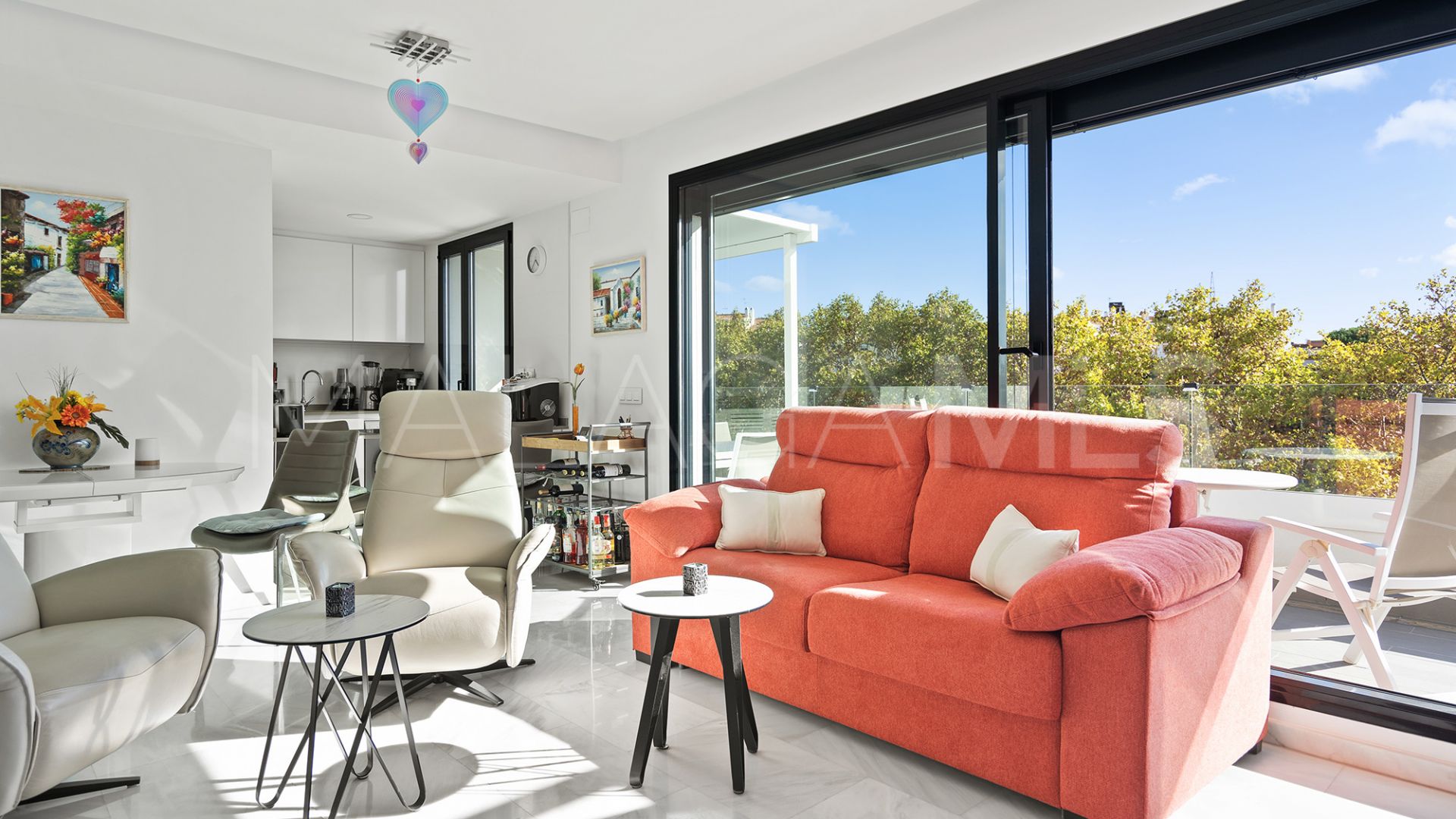 Tvåvånings takvåning for sale in Marbella