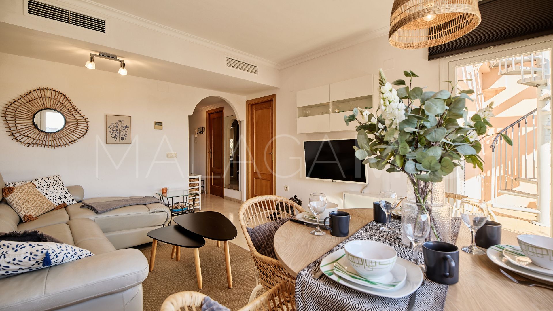 Zweistöckiges penthouse for sale in Mijas Costa