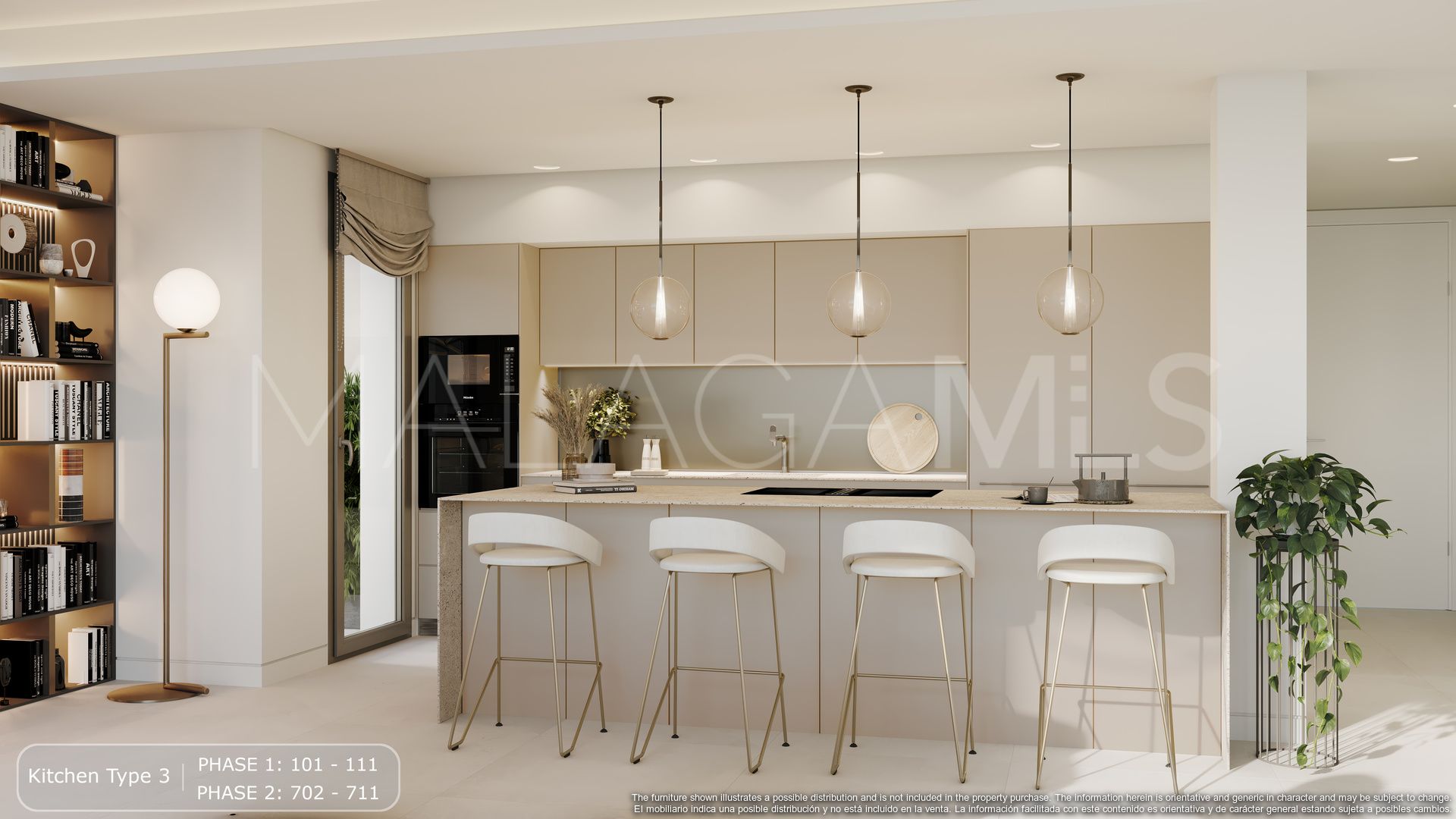 Apartamento a la venta de 3 bedrooms in Real de La Quinta