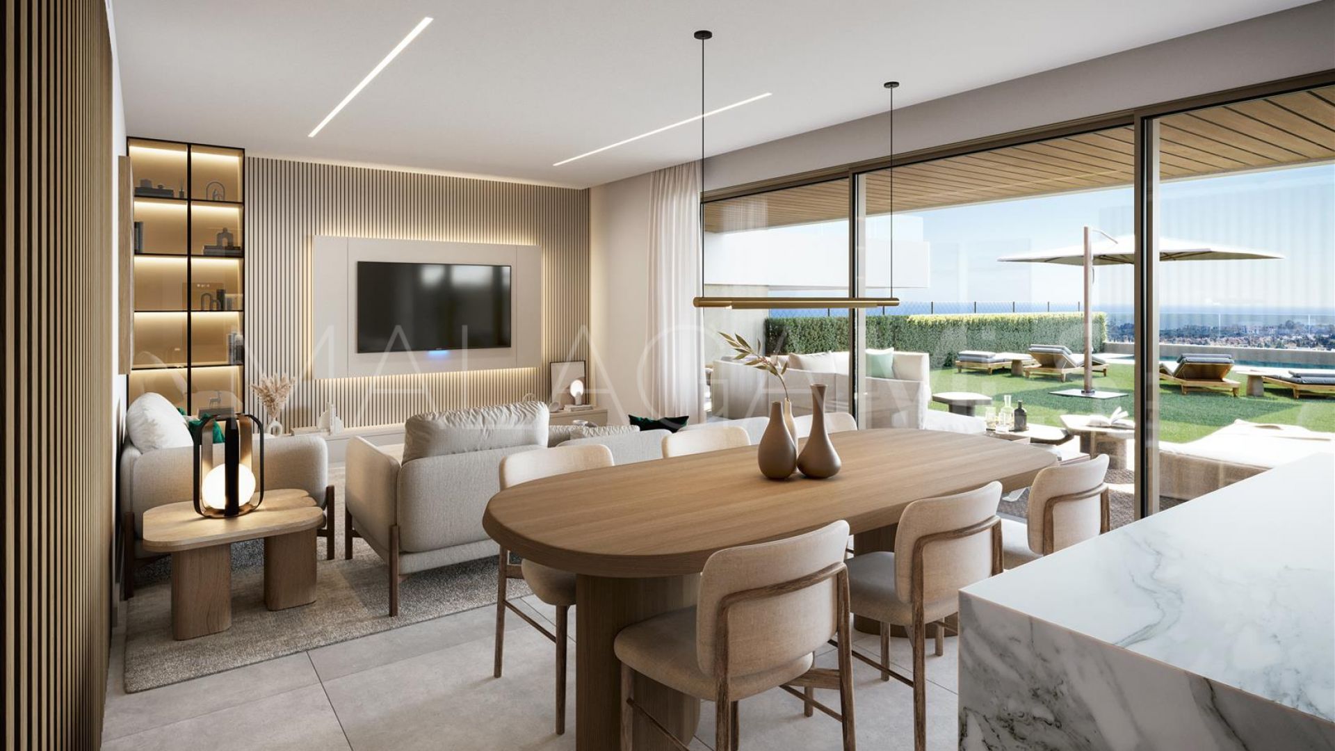 For sale apartment with 2 bedrooms in El Campanario