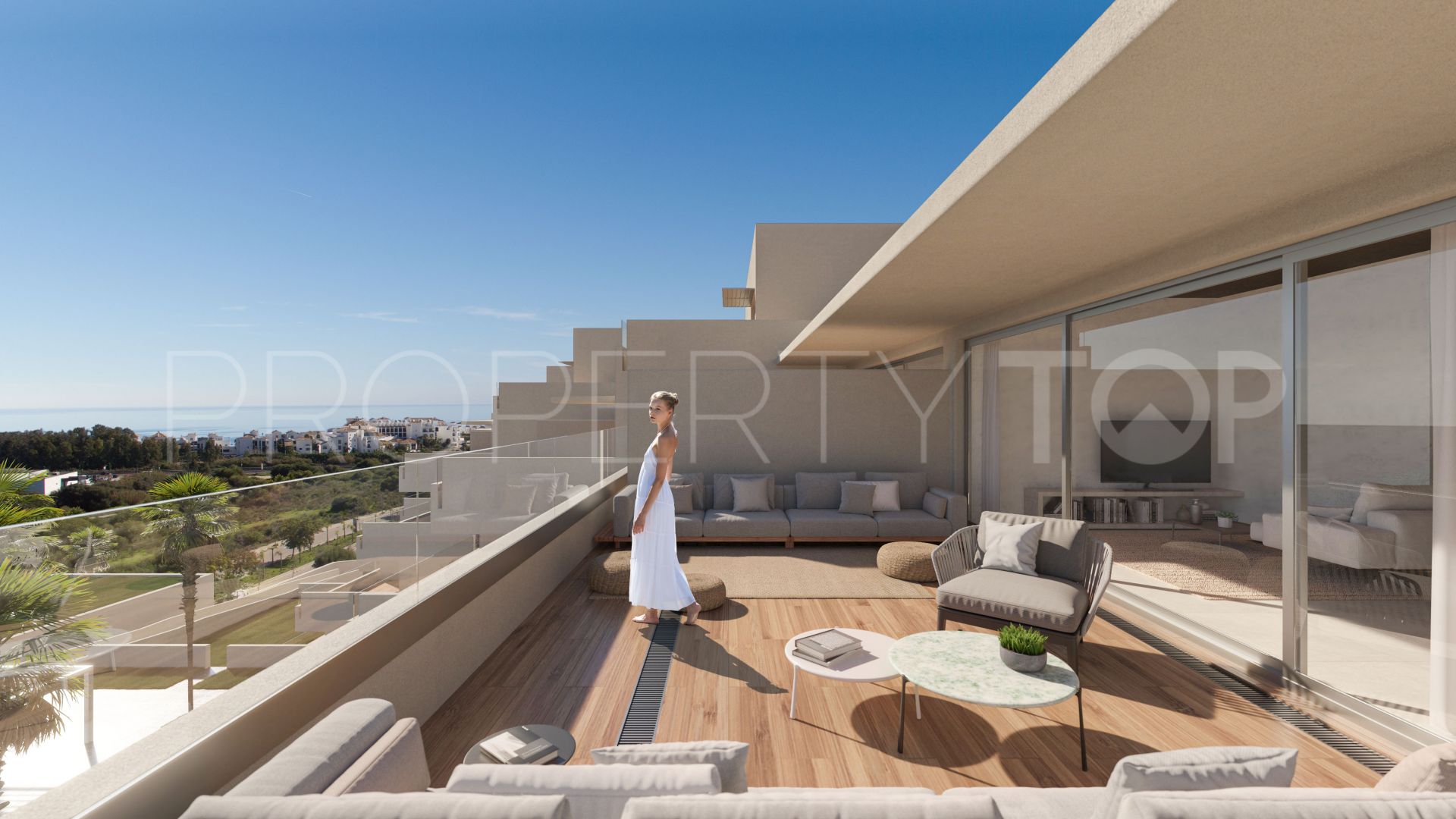 Duplex penthouse for sale in La Gaspara