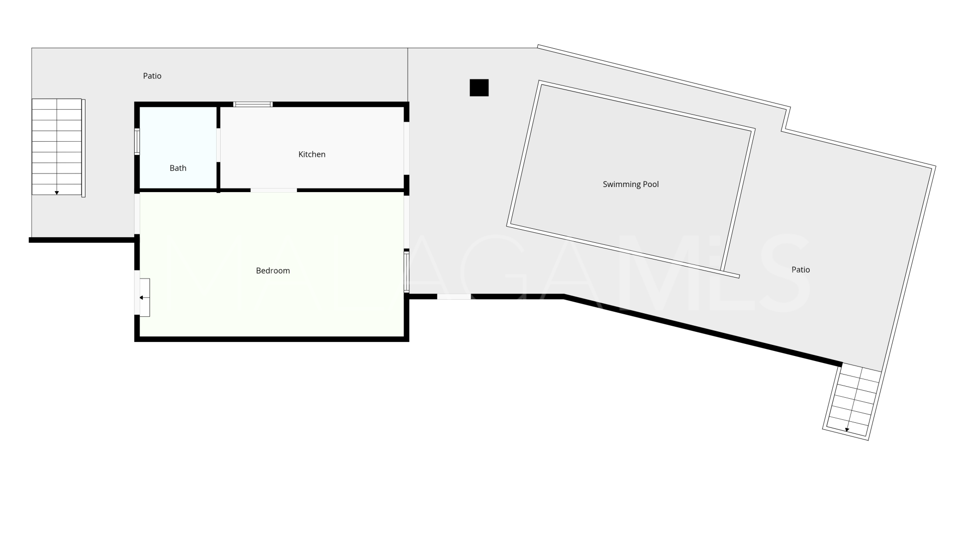 Se vende villa de 3 bedrooms in Cala de Mijas