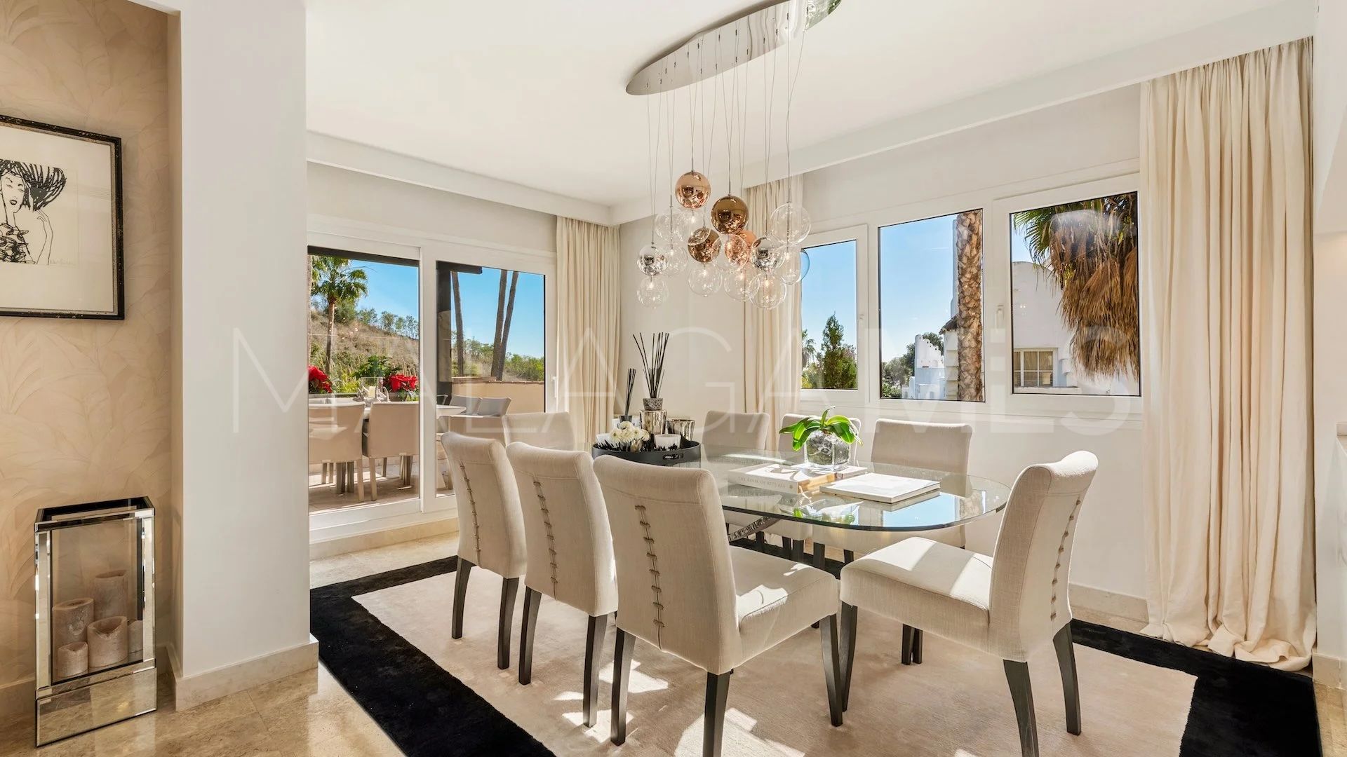 Las Cascadas 4 bedrooms ground floor duplex for sale