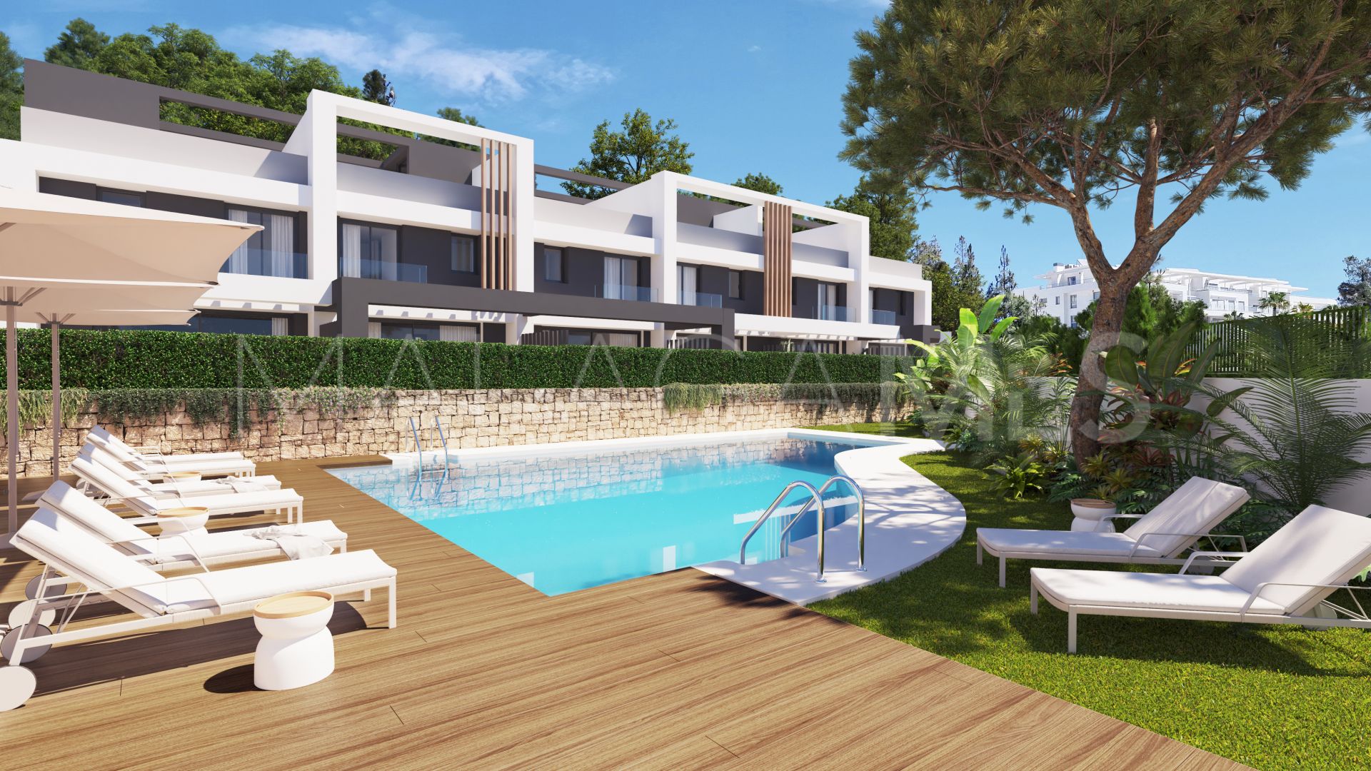 Maison de ville for sale in Cala de Mijas