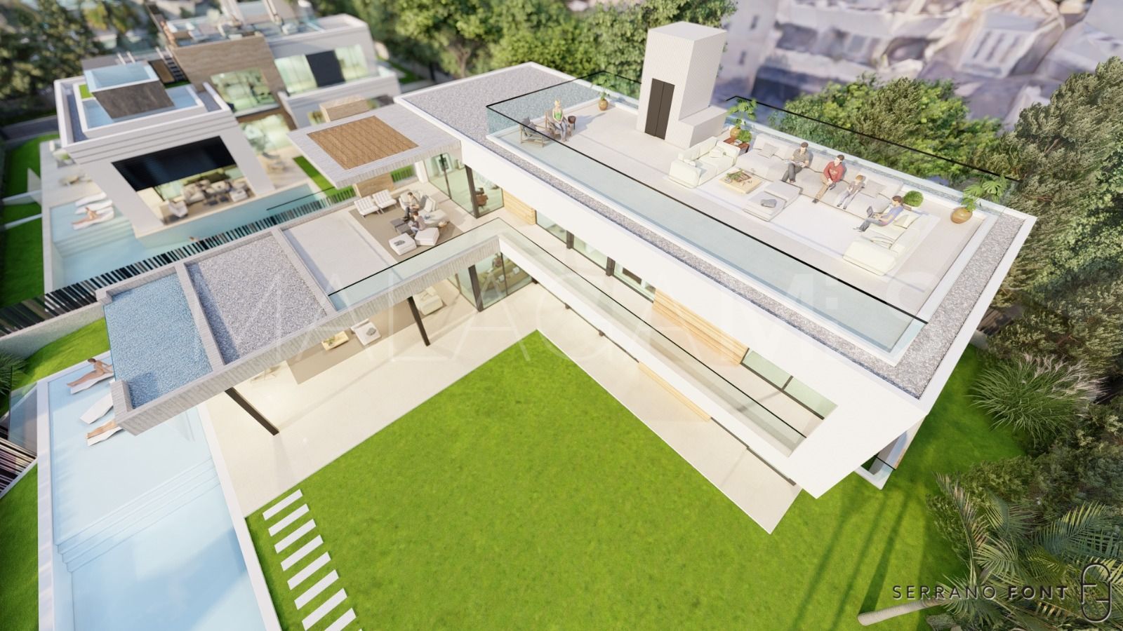 Buy villa in Parcelas del Golf with 6 bedrooms
