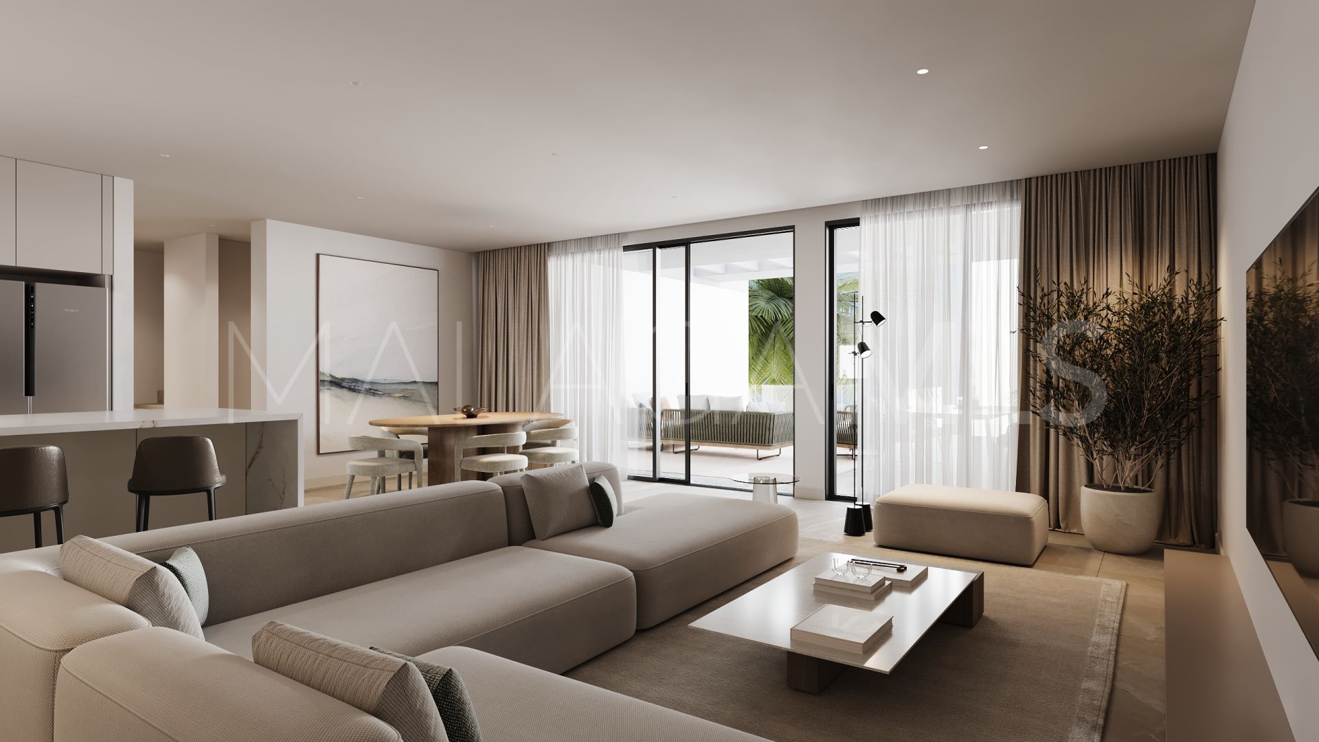 For sale penthouse in Estepona