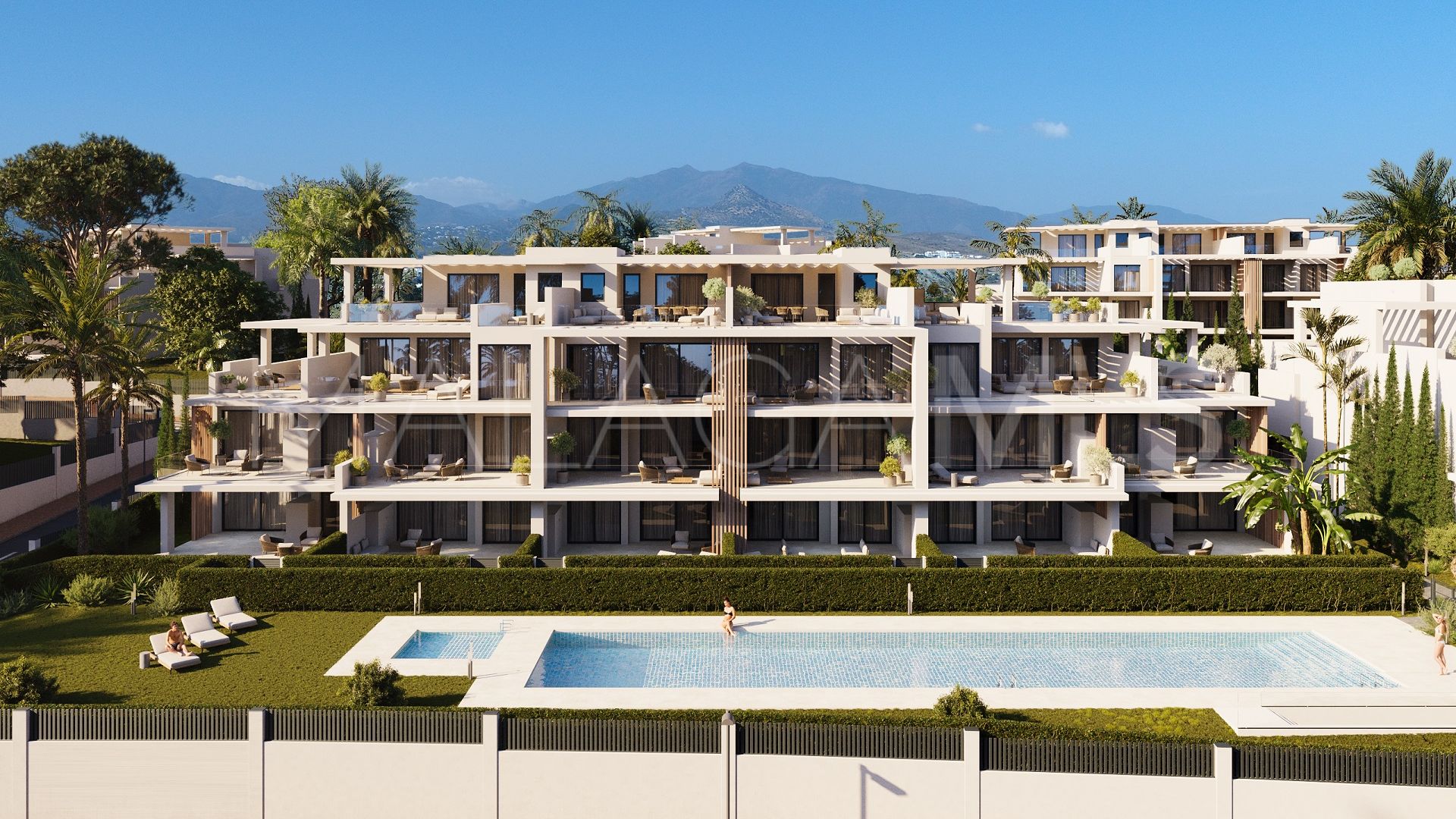 For sale penthouse in Estepona
