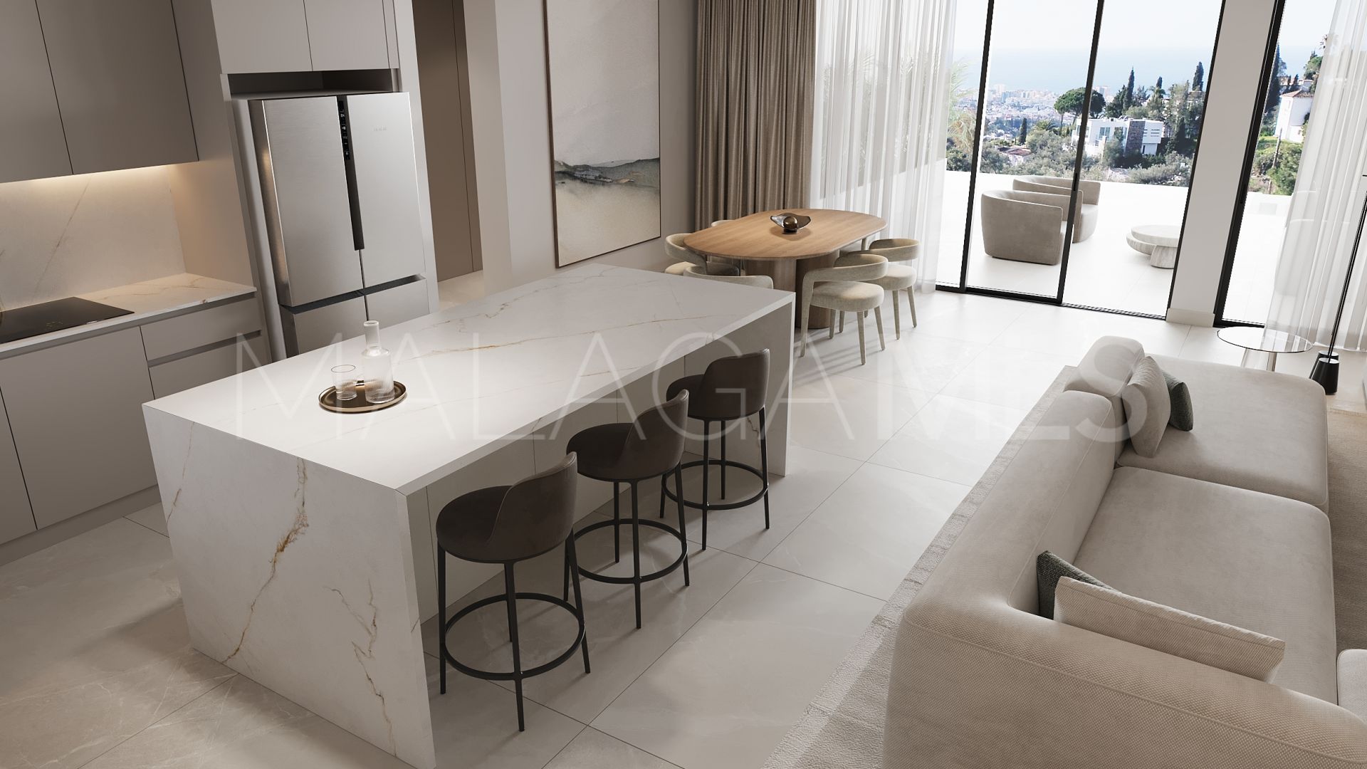 For sale penthouse in Estepona