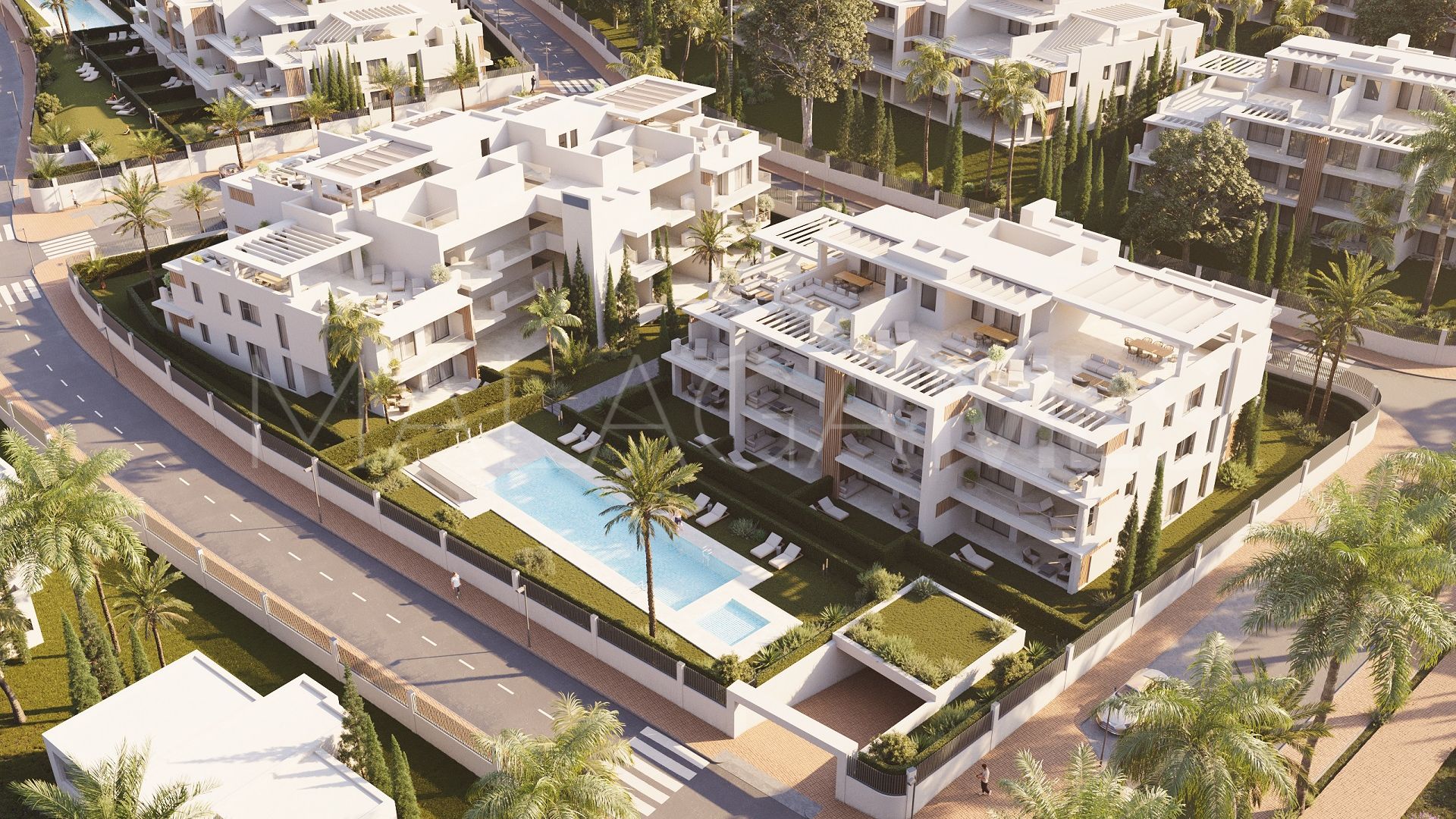 For sale penthouse in Estepona
