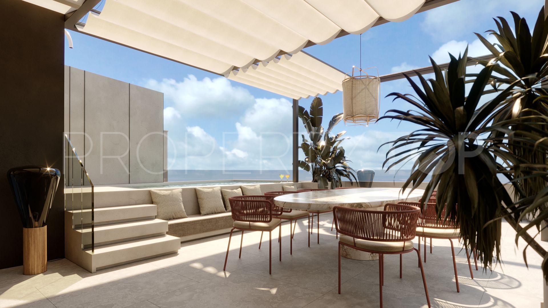 For sale penthouse in Marbella Centro with 3 bedrooms