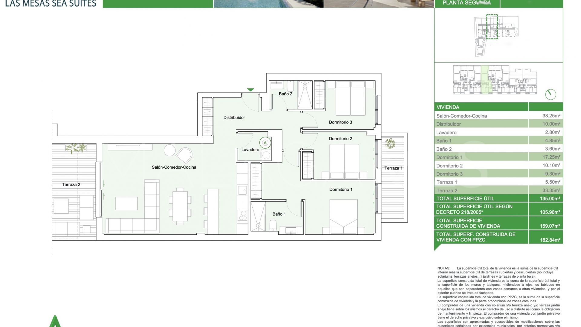 Buy apartamento in Las Mesas with 2 bedrooms