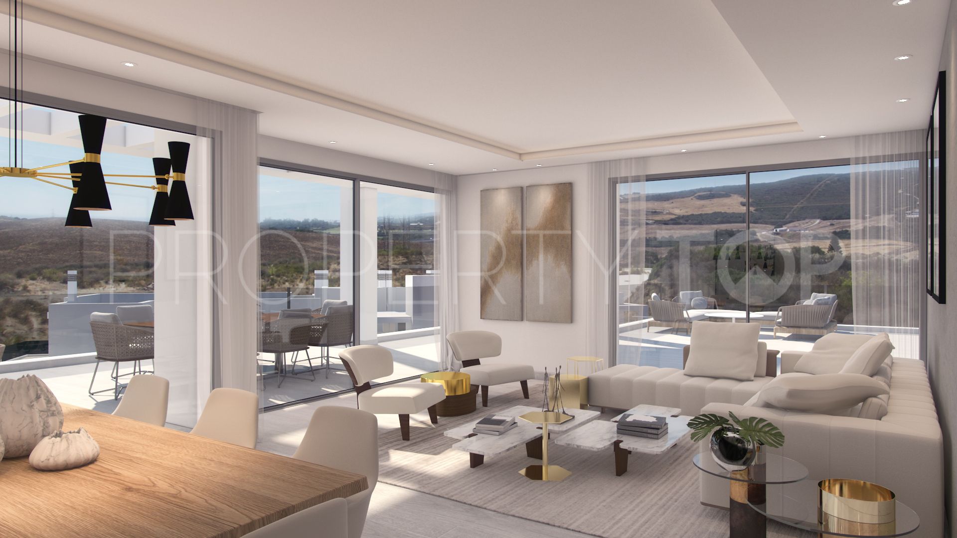 Ground floor apartment for sale in Estepona Golf